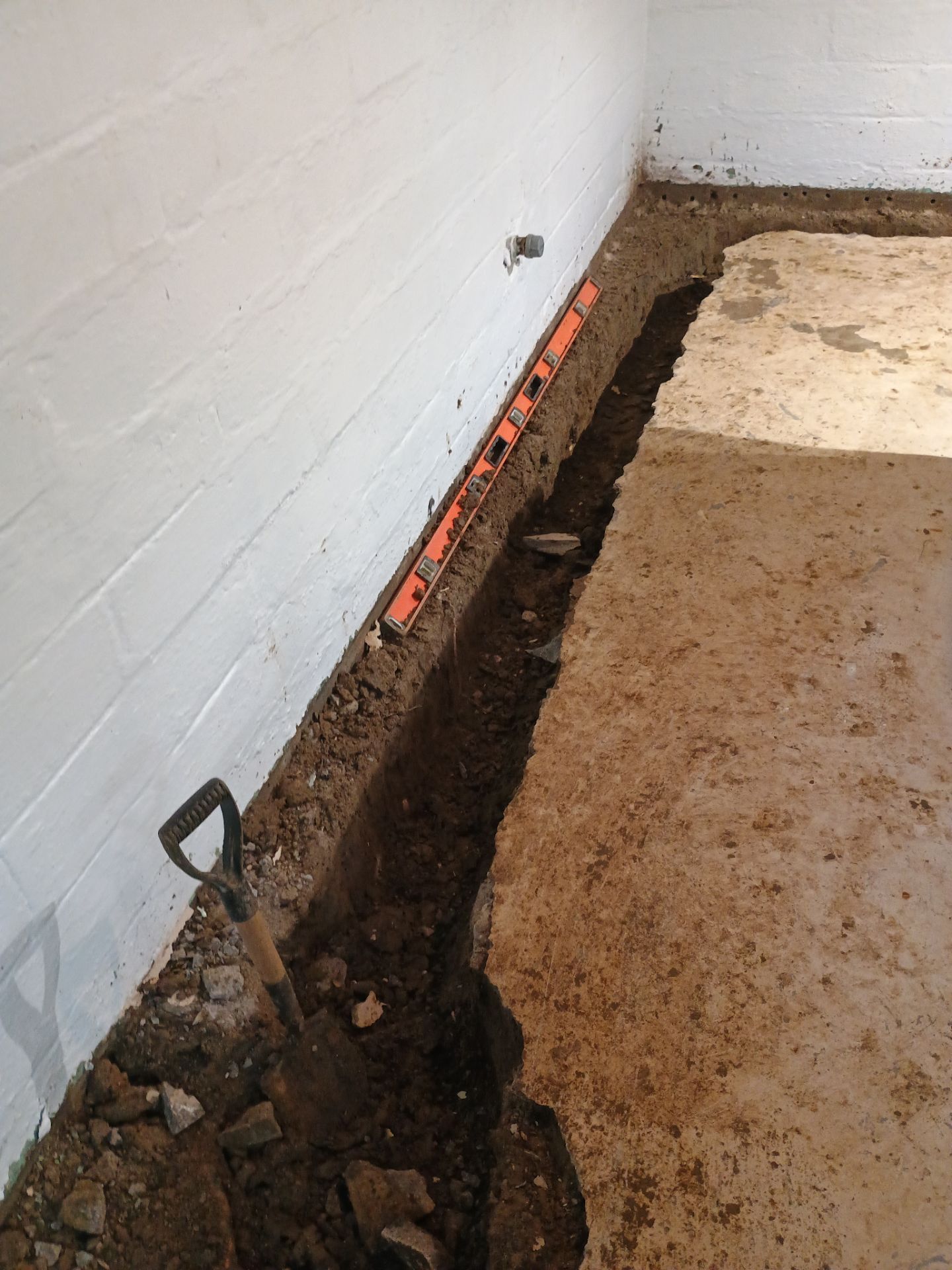 Another Drain Tile Project in the Books by Waterproofing Northeast