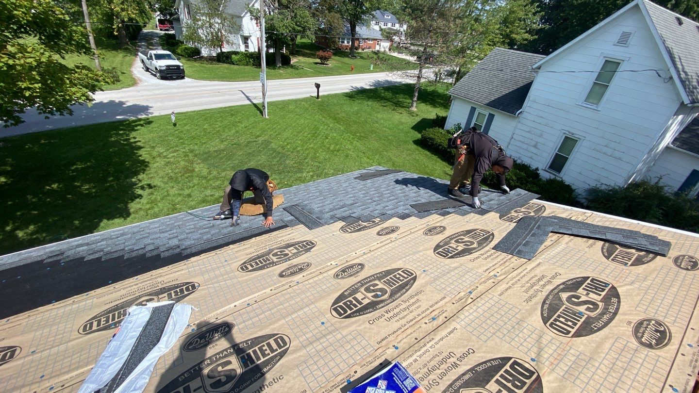Residential Roofing Installation using GAF Timberline HDZ Pewter Gray by Nitro Roofing and Construction