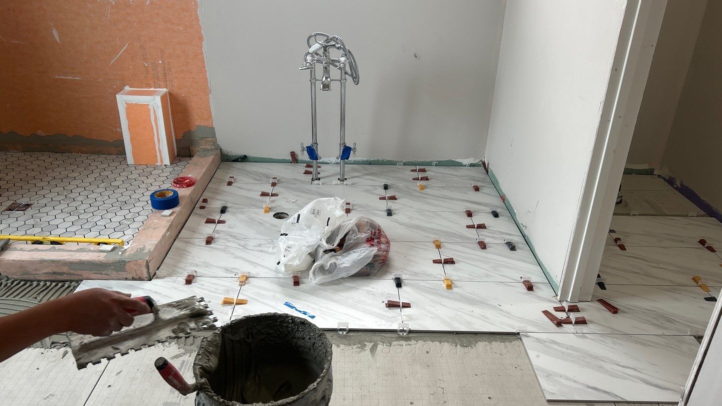 Full Bath Remodel  by Footprints Floors of Nashville