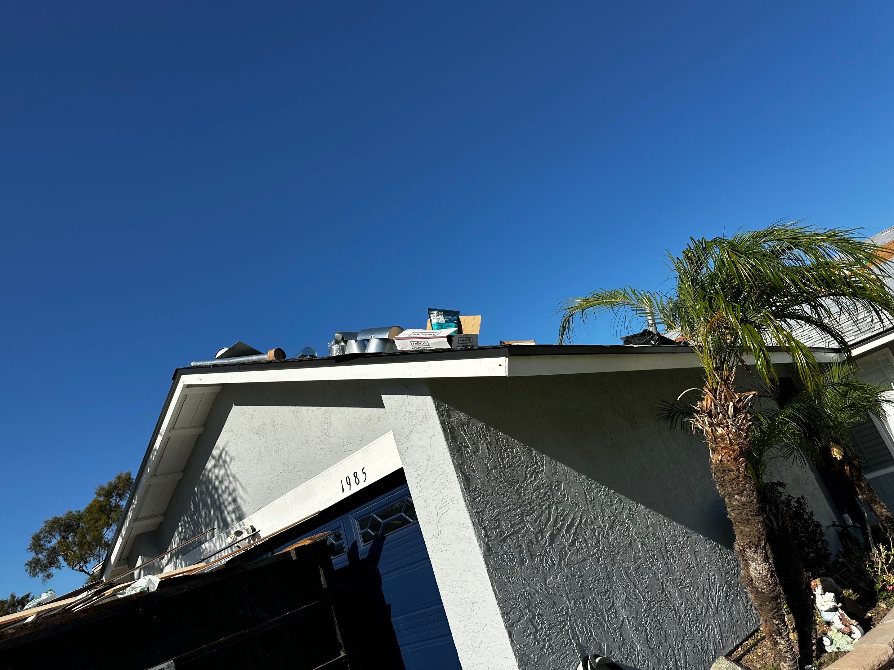 San Diego Roof Replacement and Wood Fascia Repair with Malarkey Materials by Reliable Roofing San Diego Inc.