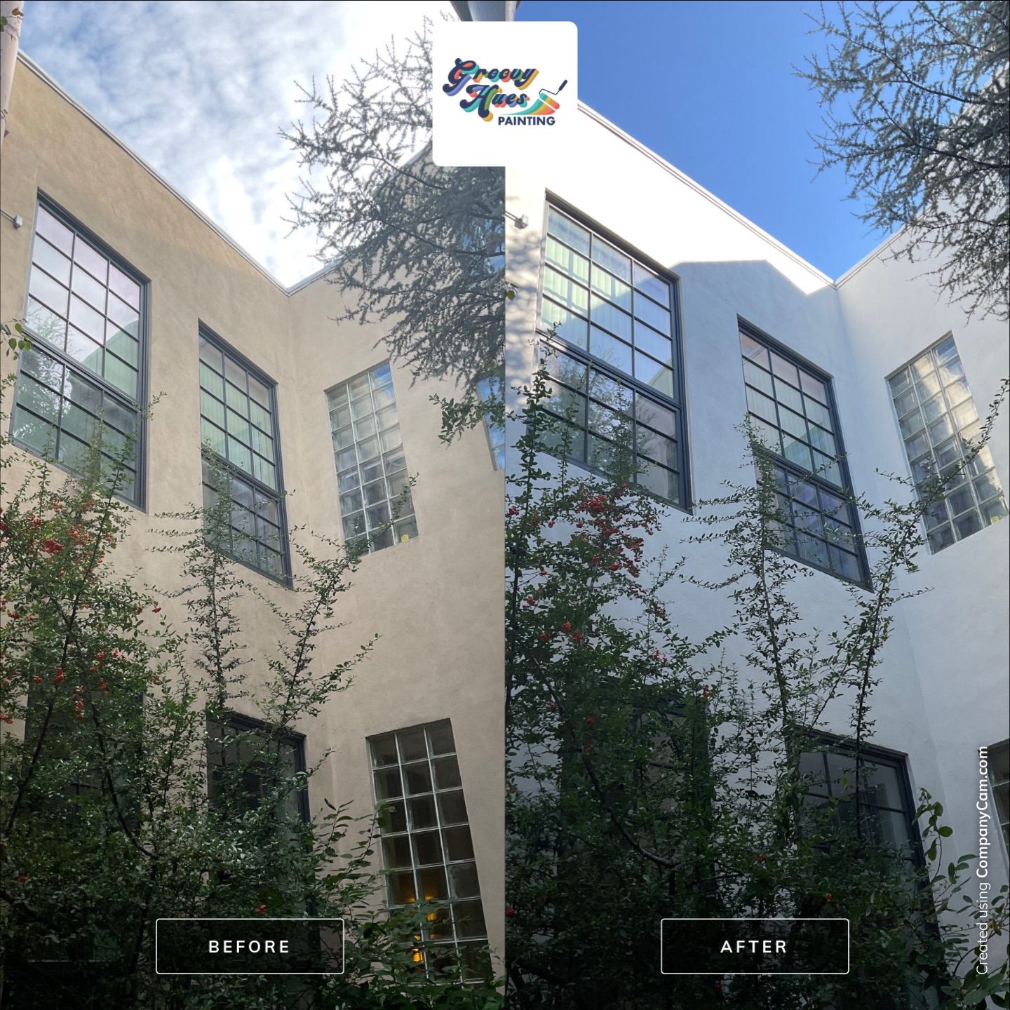 Exterior Refresh at Carriage Court Condominiums in Queen Village by Groovy Hues