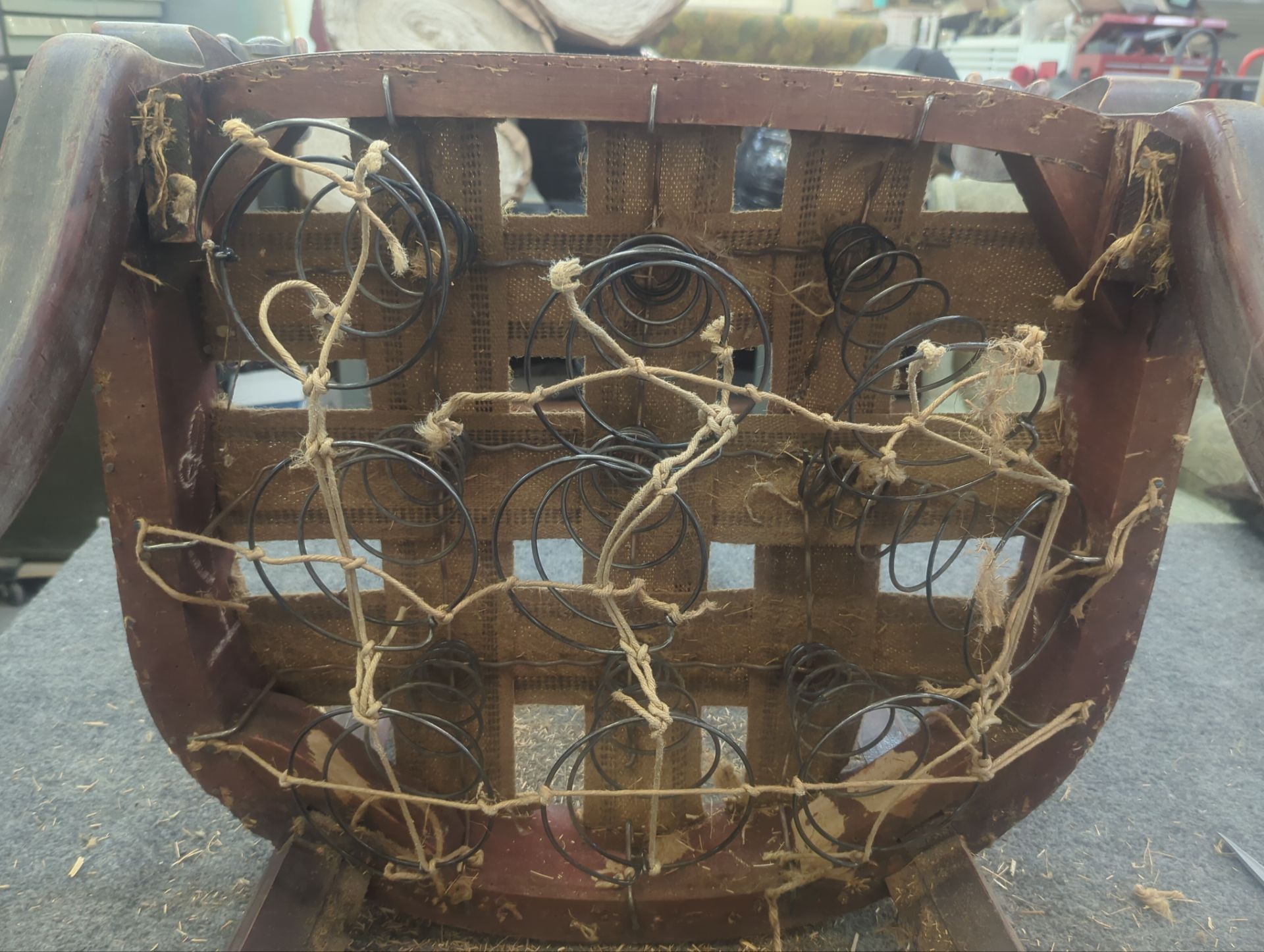 Antique Chair  by Rocky Mountain Upholstery Co