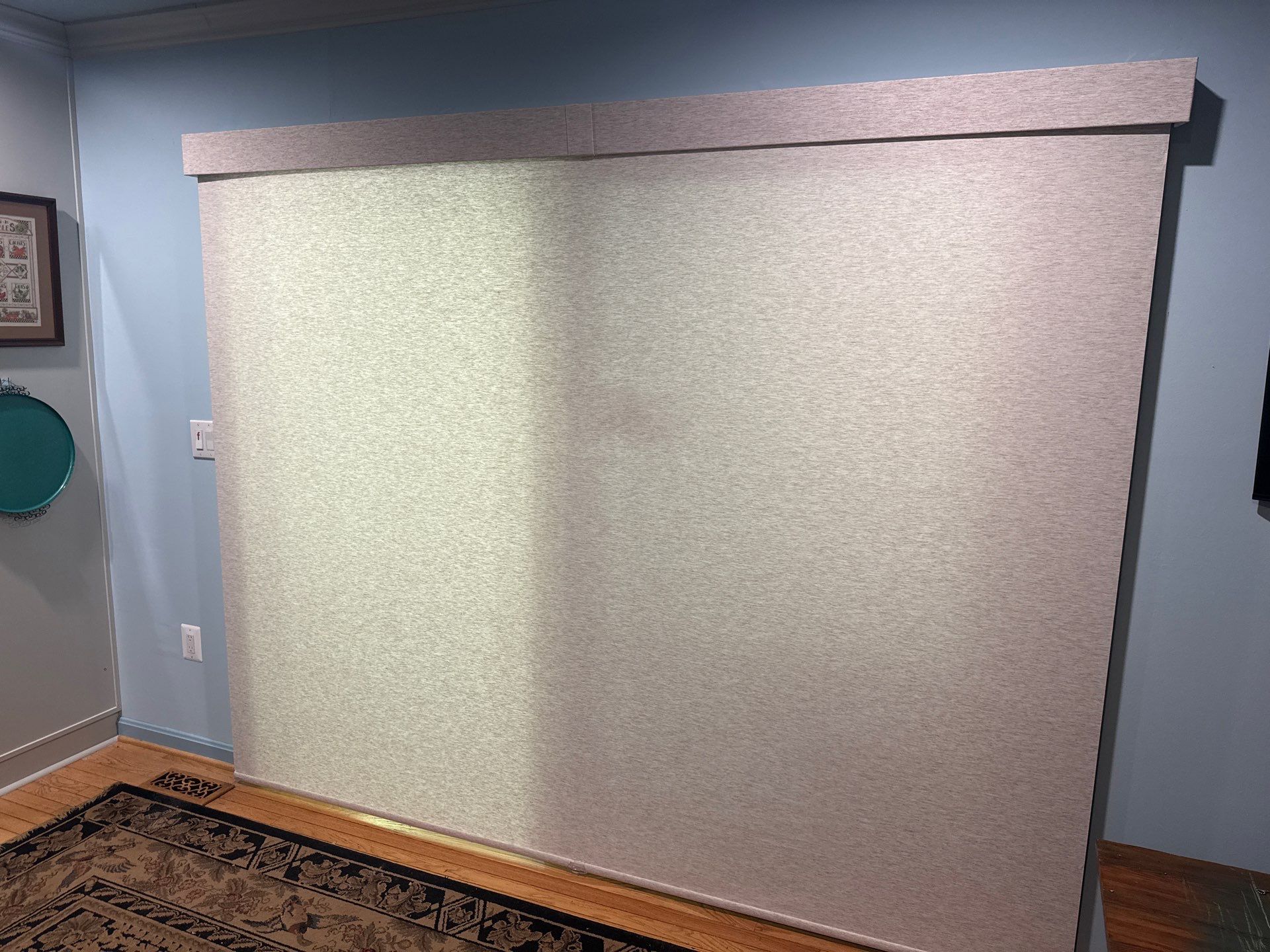 Roller Shade Project in Sunderland, MD by Southern Maryland Custom Blinds