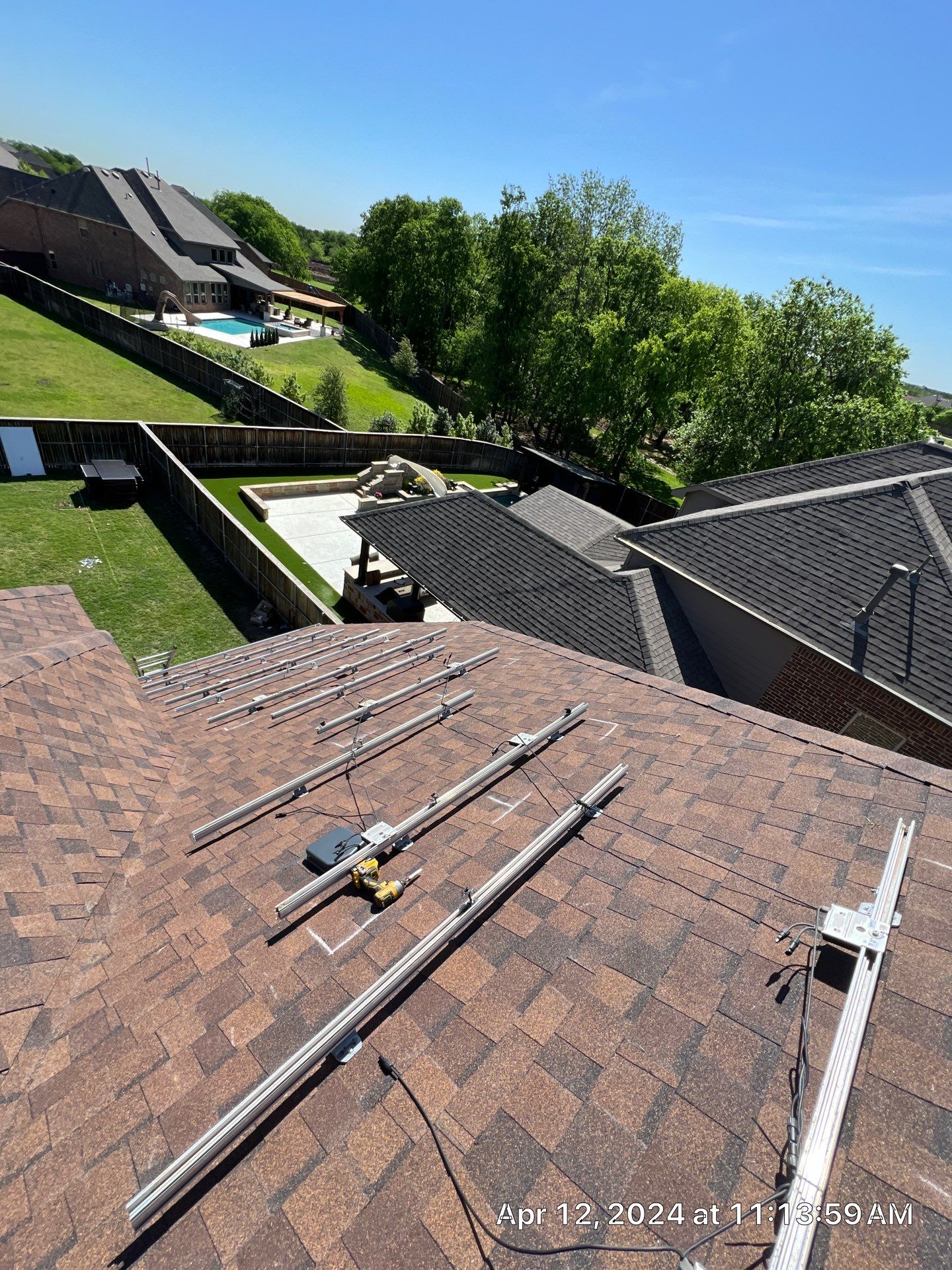D&R Trophy Club, Tx using Solar Panels by Sunaura Solar