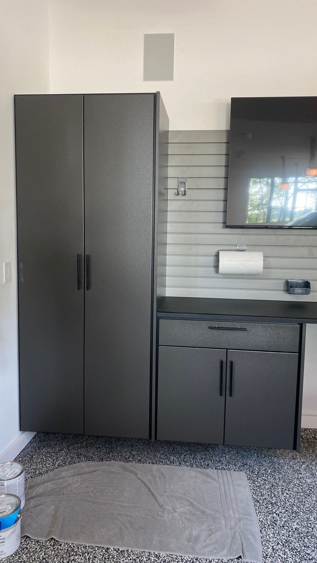 Rob N. upgrades his new garage! by Banner Garage