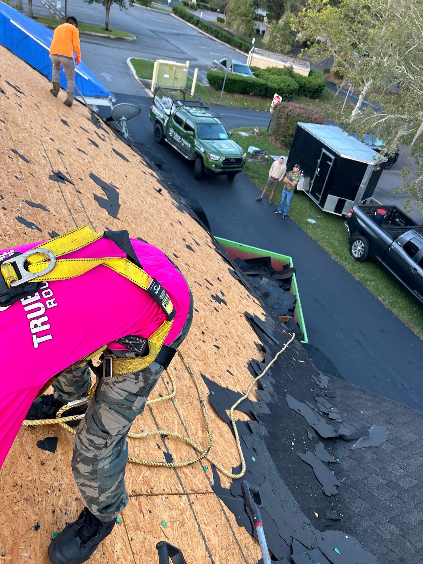 Project in Gainesville by True Force Roofing