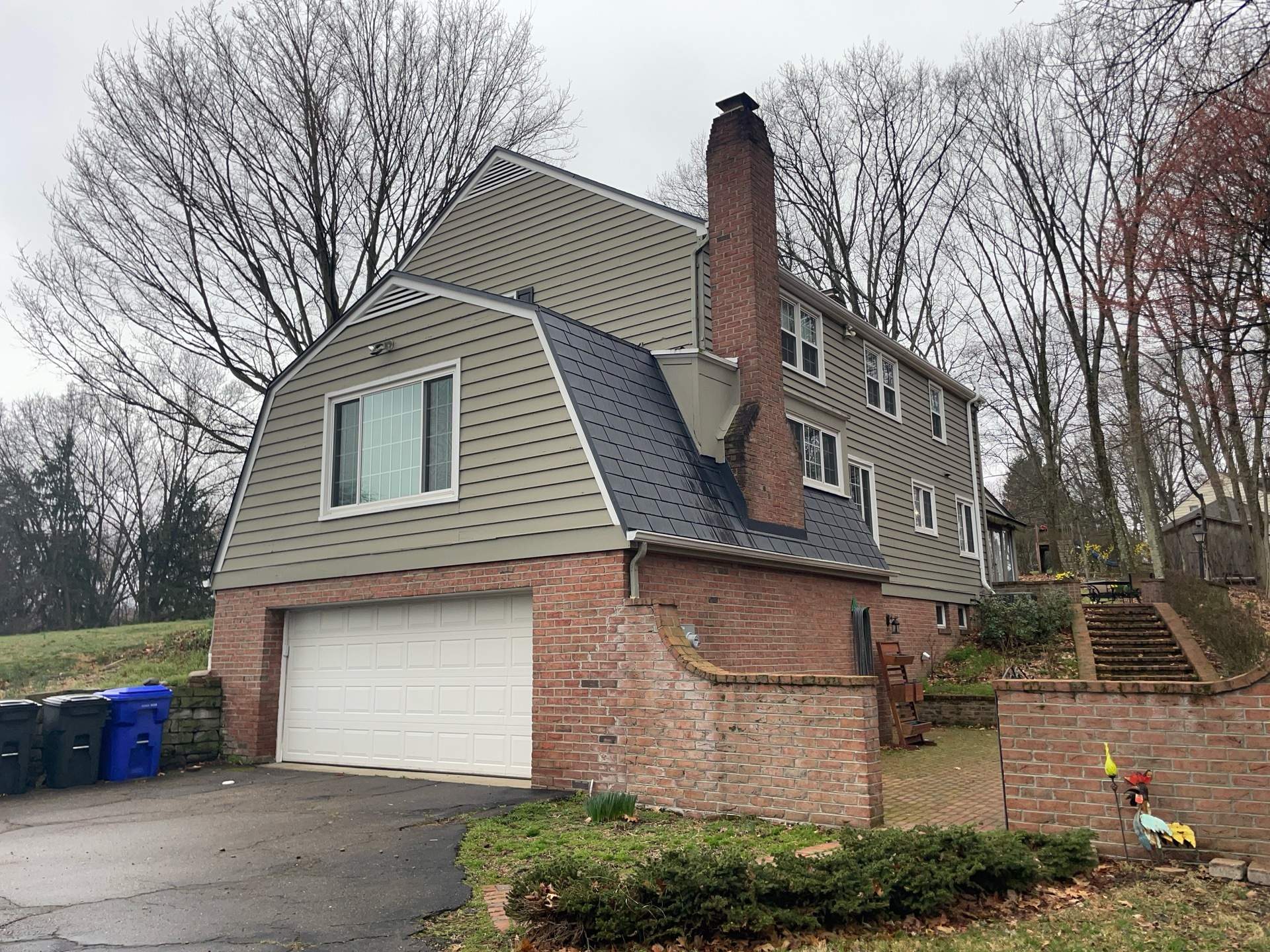 James Hardie Transformation of a Majestic Sewickley Heights Home by Ideal Siding Pittsburgh