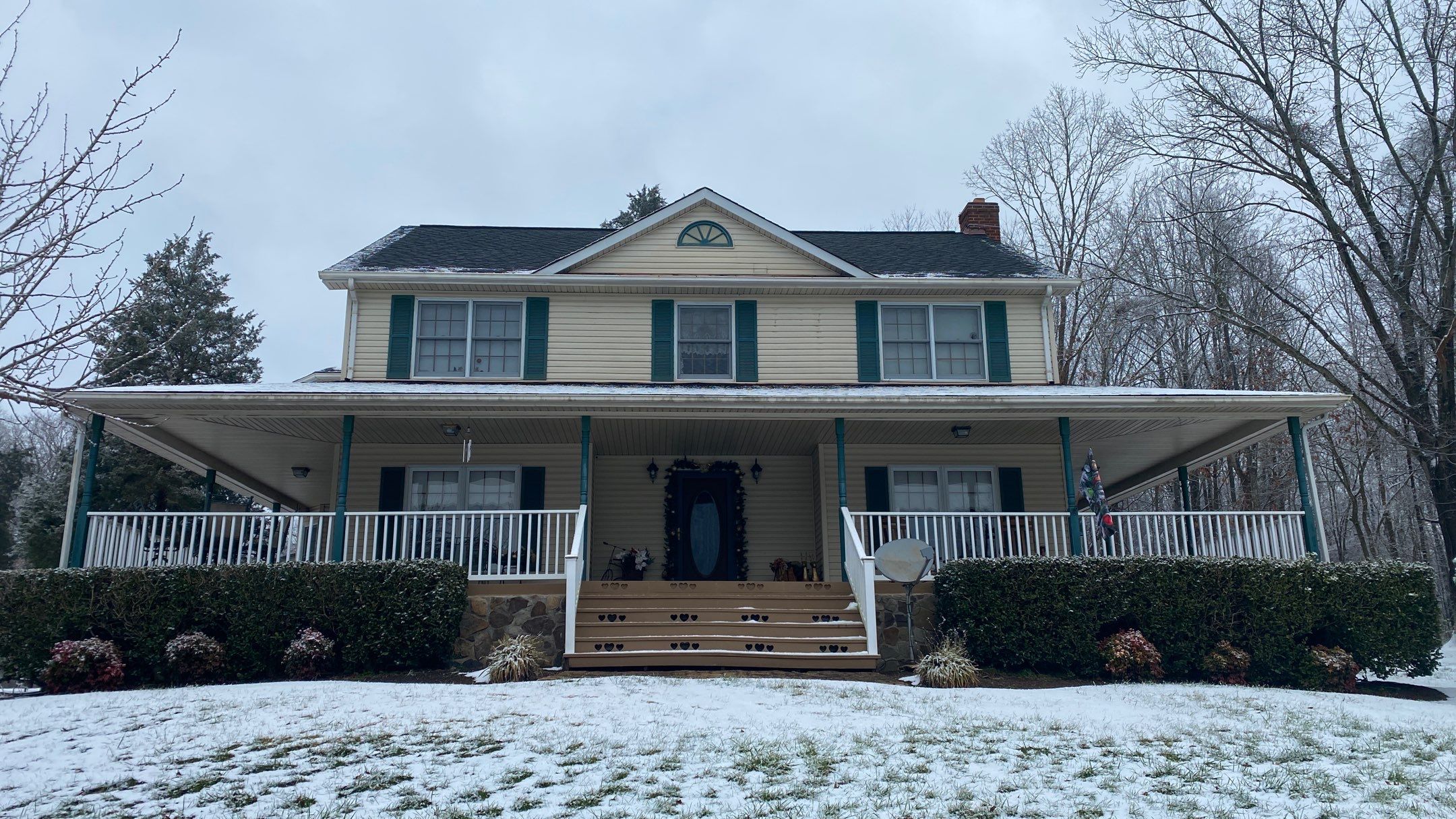 Exterior remodel including window replacement by American Home Contractors