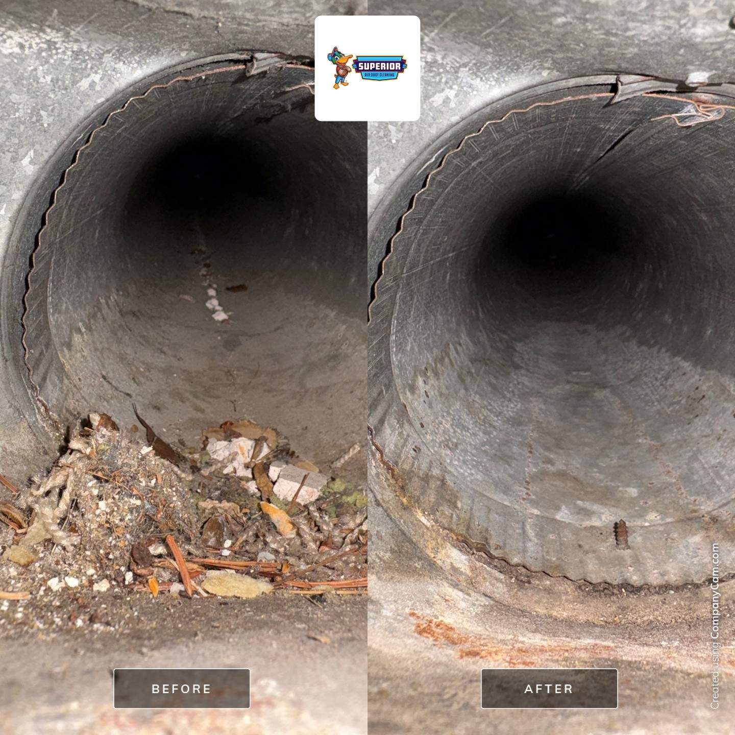 Air Duct Cleaning With a Vacuum Truck in Monroeville, PA by Superior Air Duct Cleaning