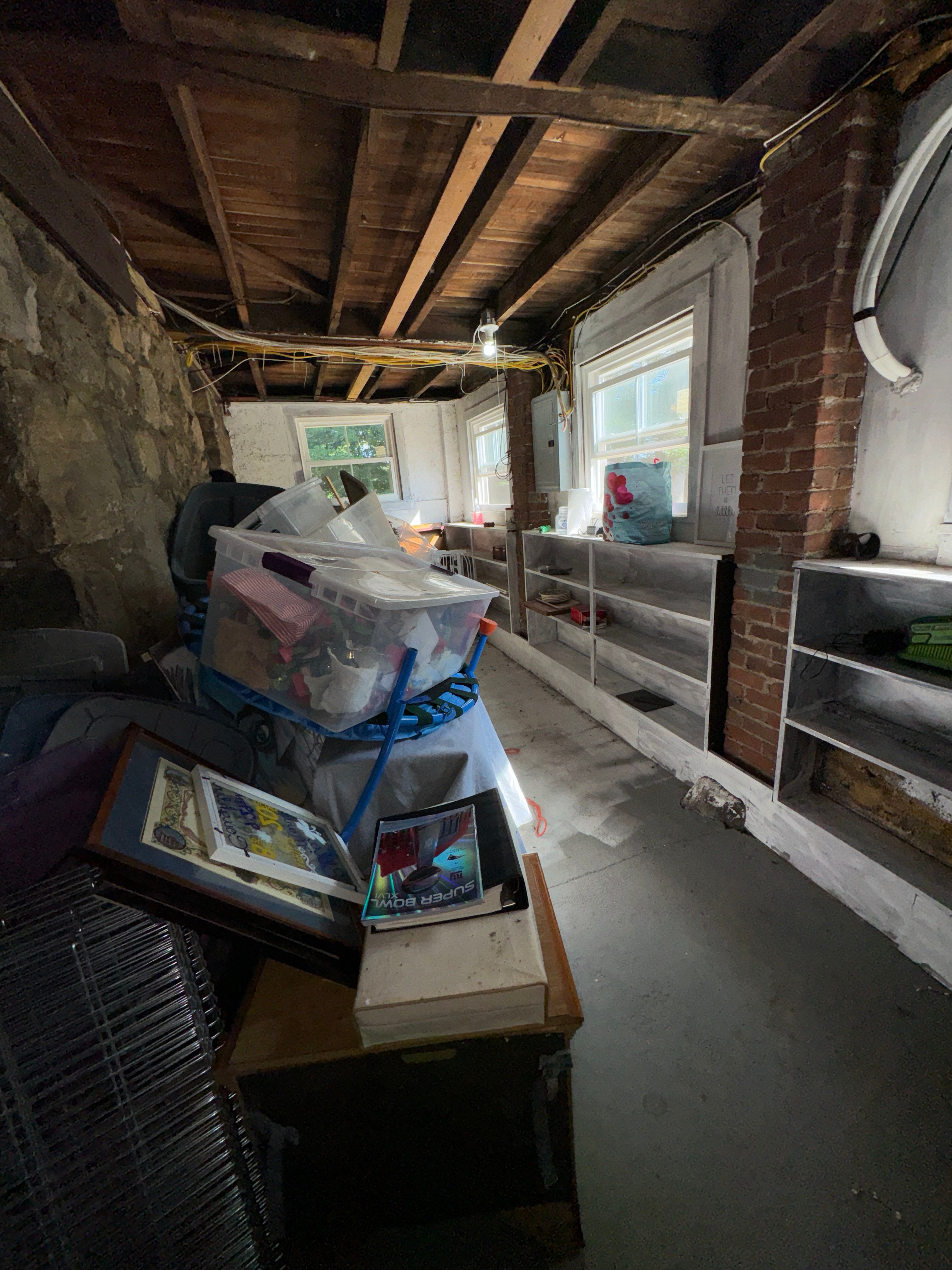 Interior French Drain & Mold Remediation in Mt Tabor NJ by Pure Service Pro, LLC 
