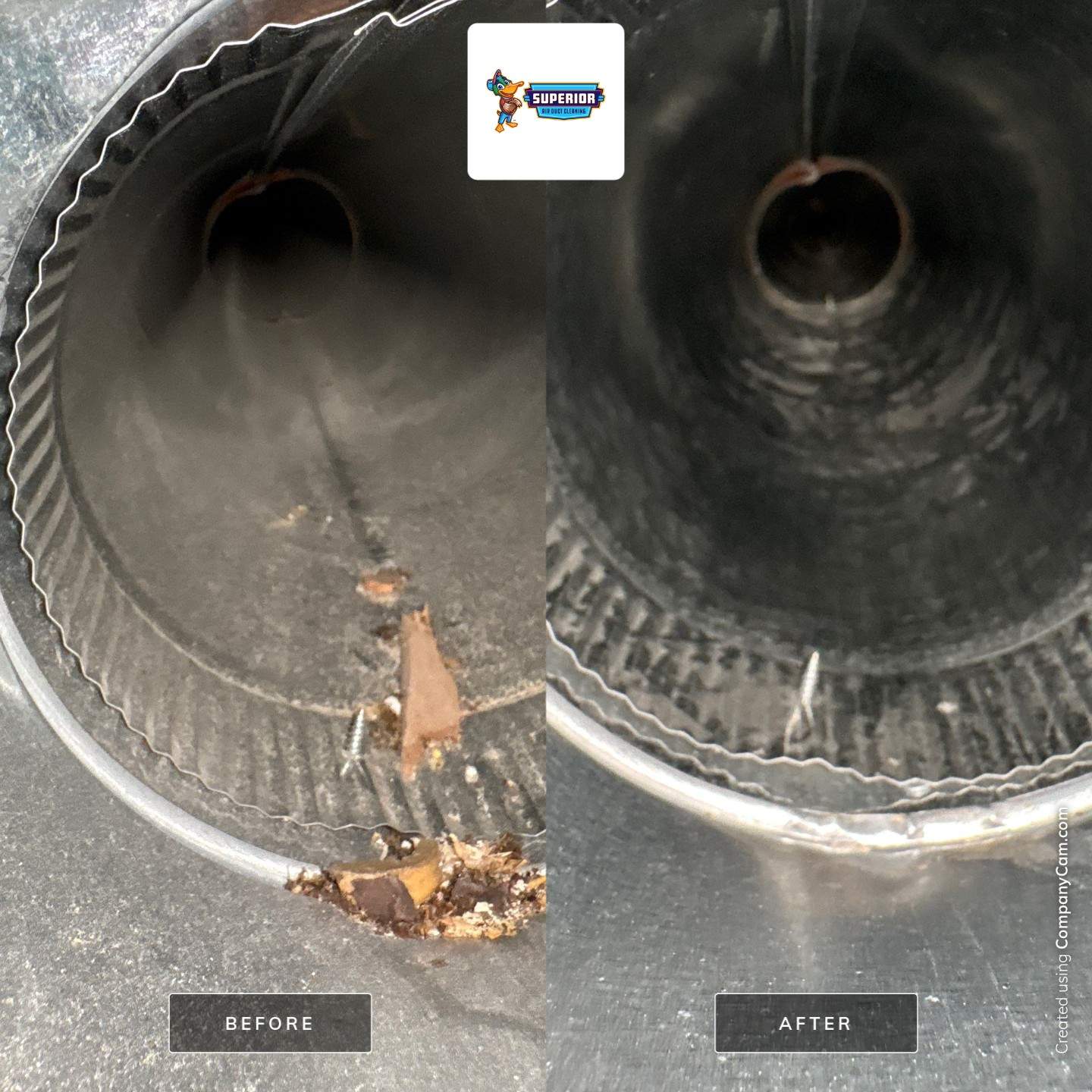 Air Duct Cleaning With a Vacuum Truck in Canfield, OH by Superior Air Duct Cleaning