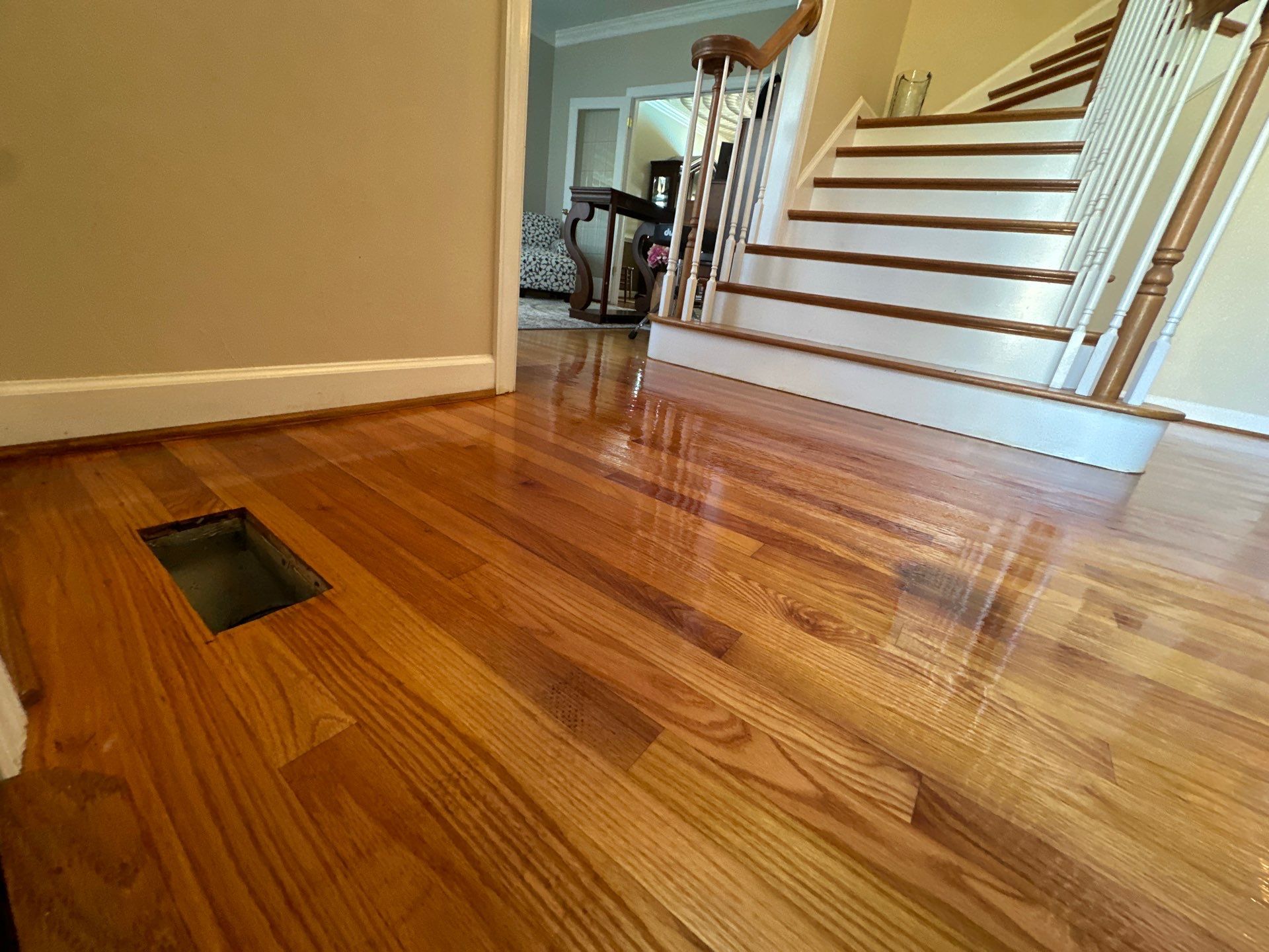 Hardwood Renewal  using Finish Em by Monster Clean