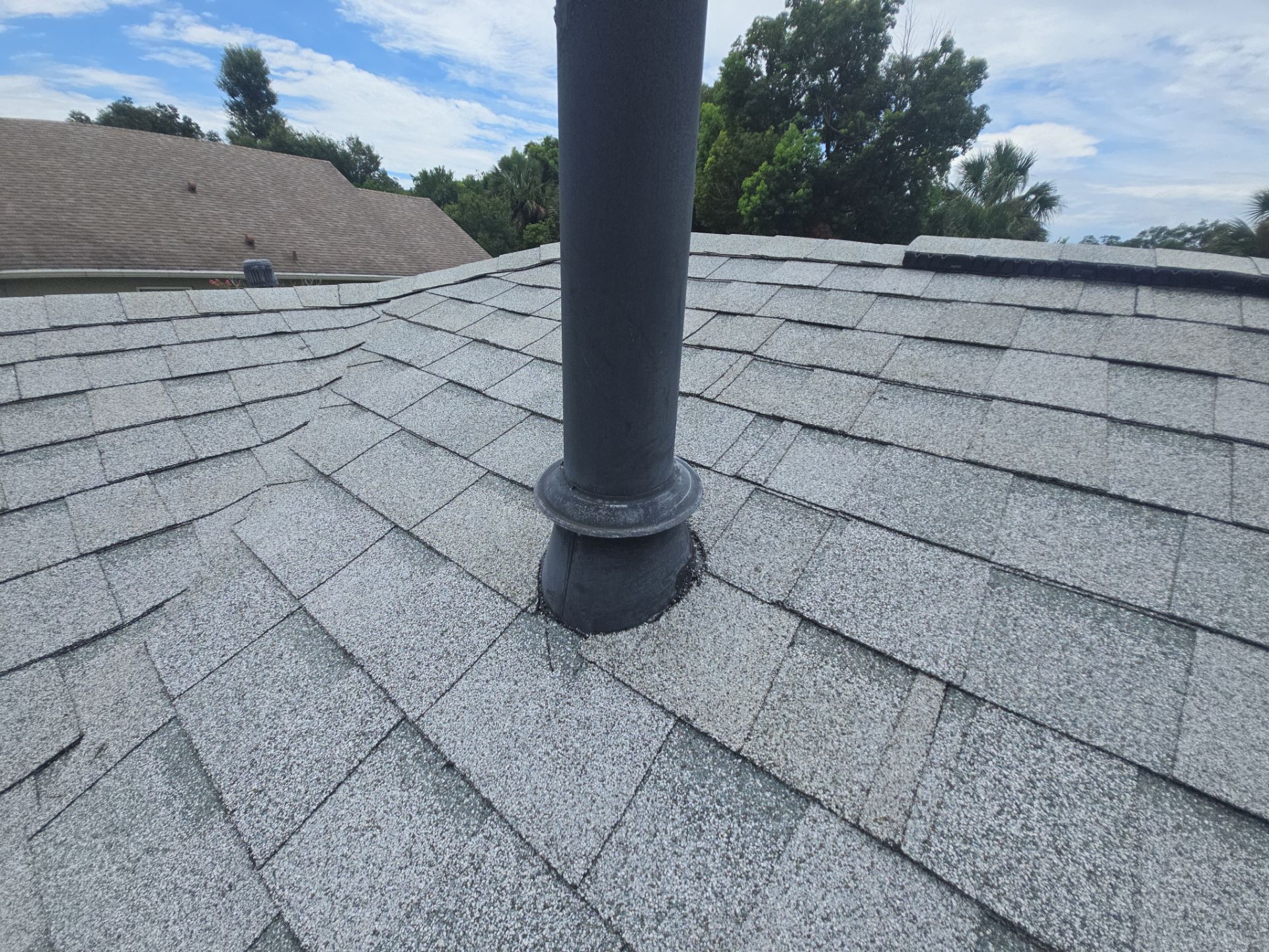Atlas Pinnacle Pristine Oyster Shell Roof Installation in DeLand by Pinnacle Roofing Group