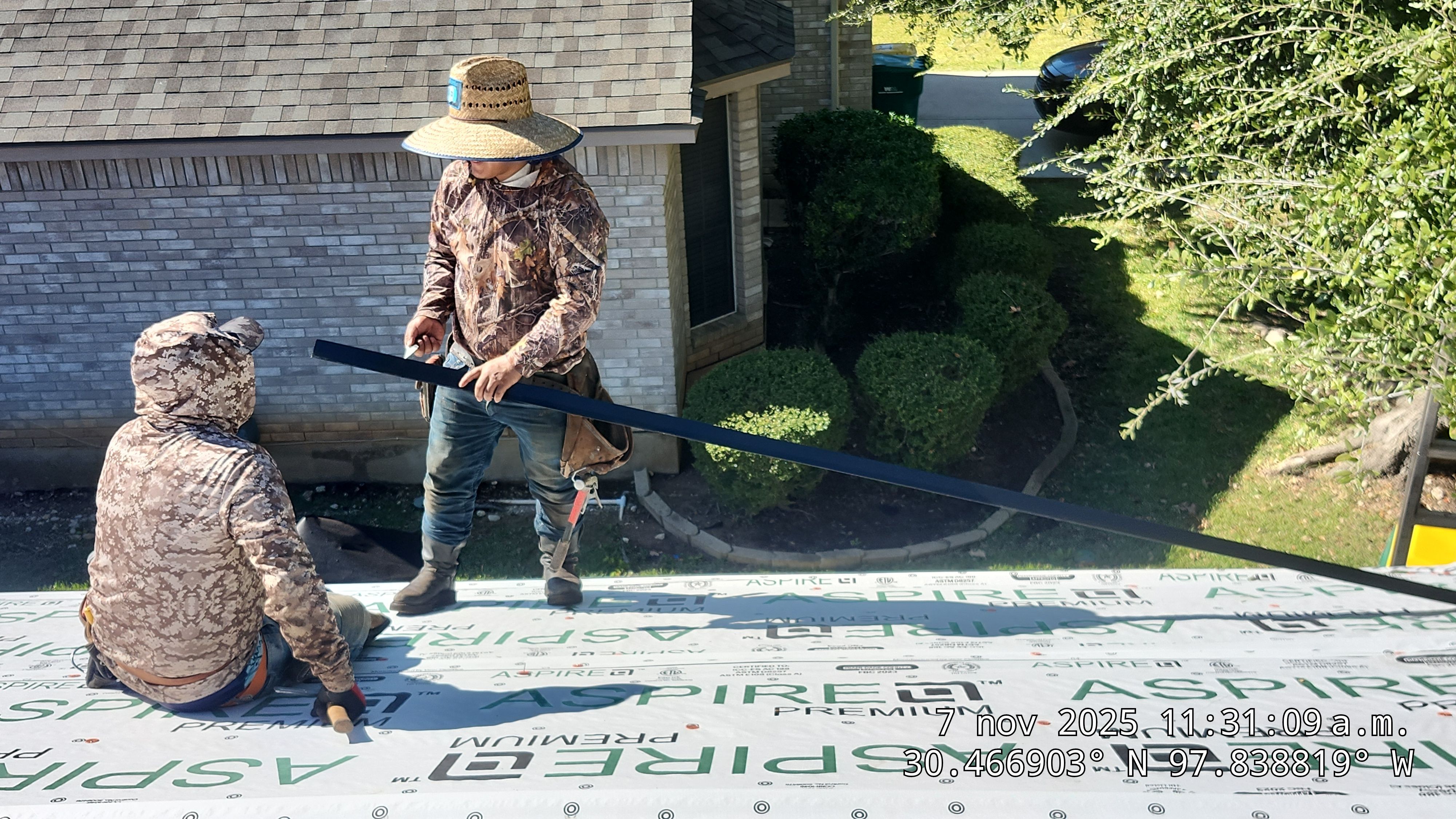 Asphalt Shingle Roof Replacement and Hail Damage Repair in Cedar Park by Caliber Restoration LLC