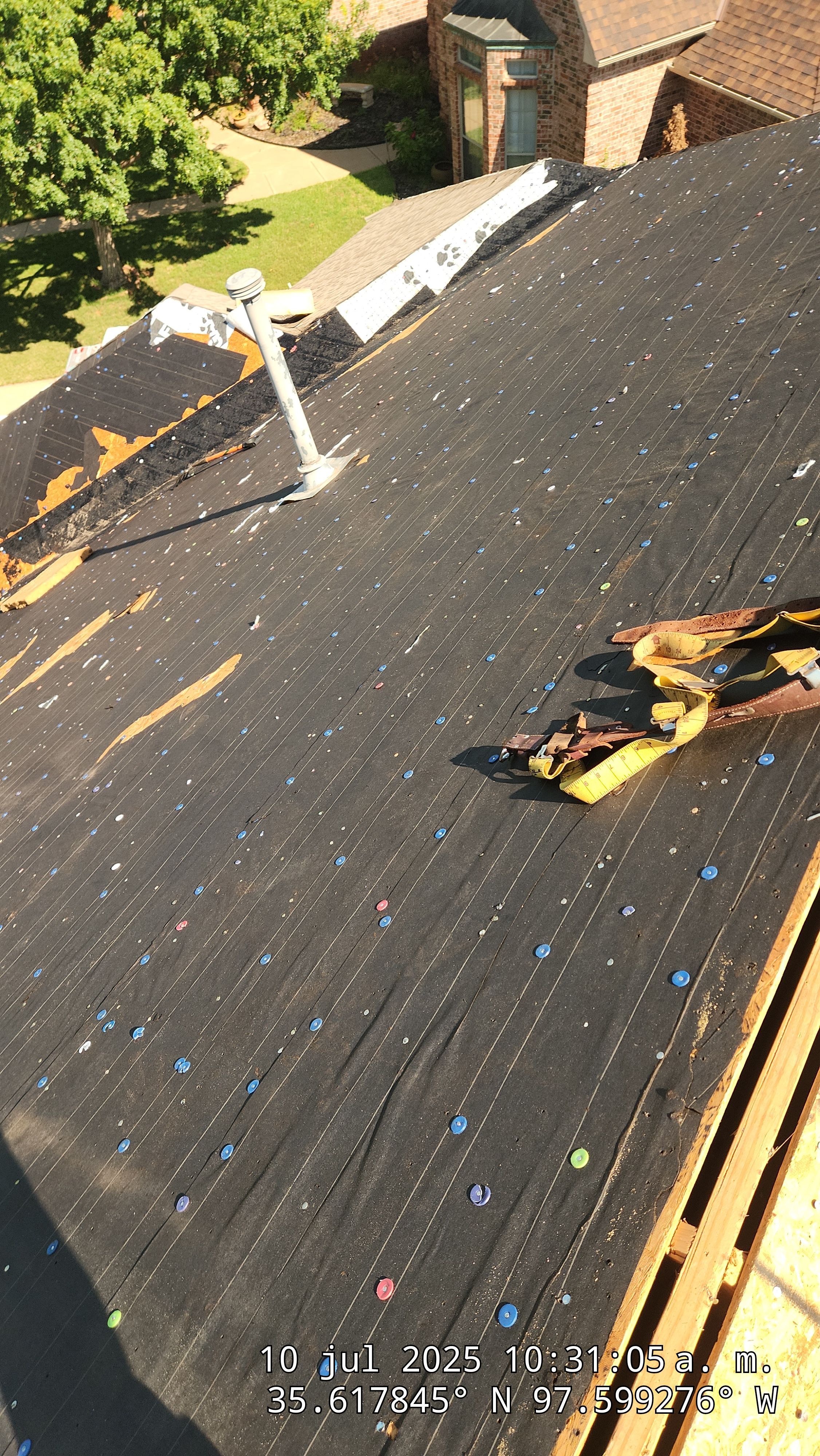 Residential Roofing Installation using GAF by Castillo Roofing