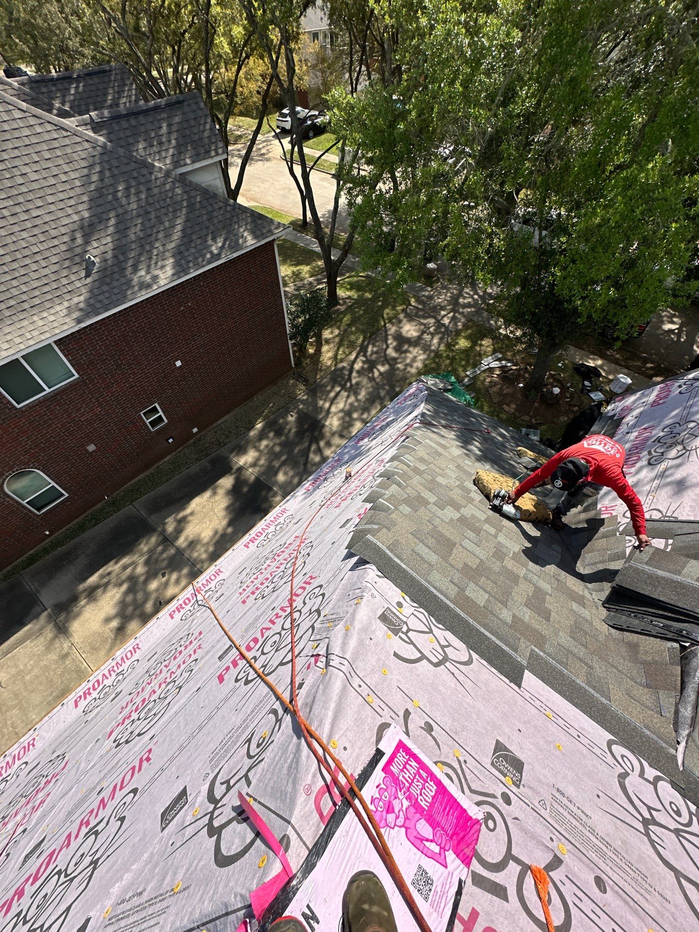 Project in Sugar Land by Motion Roofing