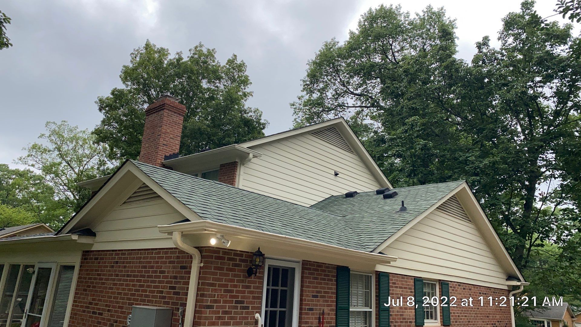 New Roof with Solar Panels by Just In Time Roofing and Restoration