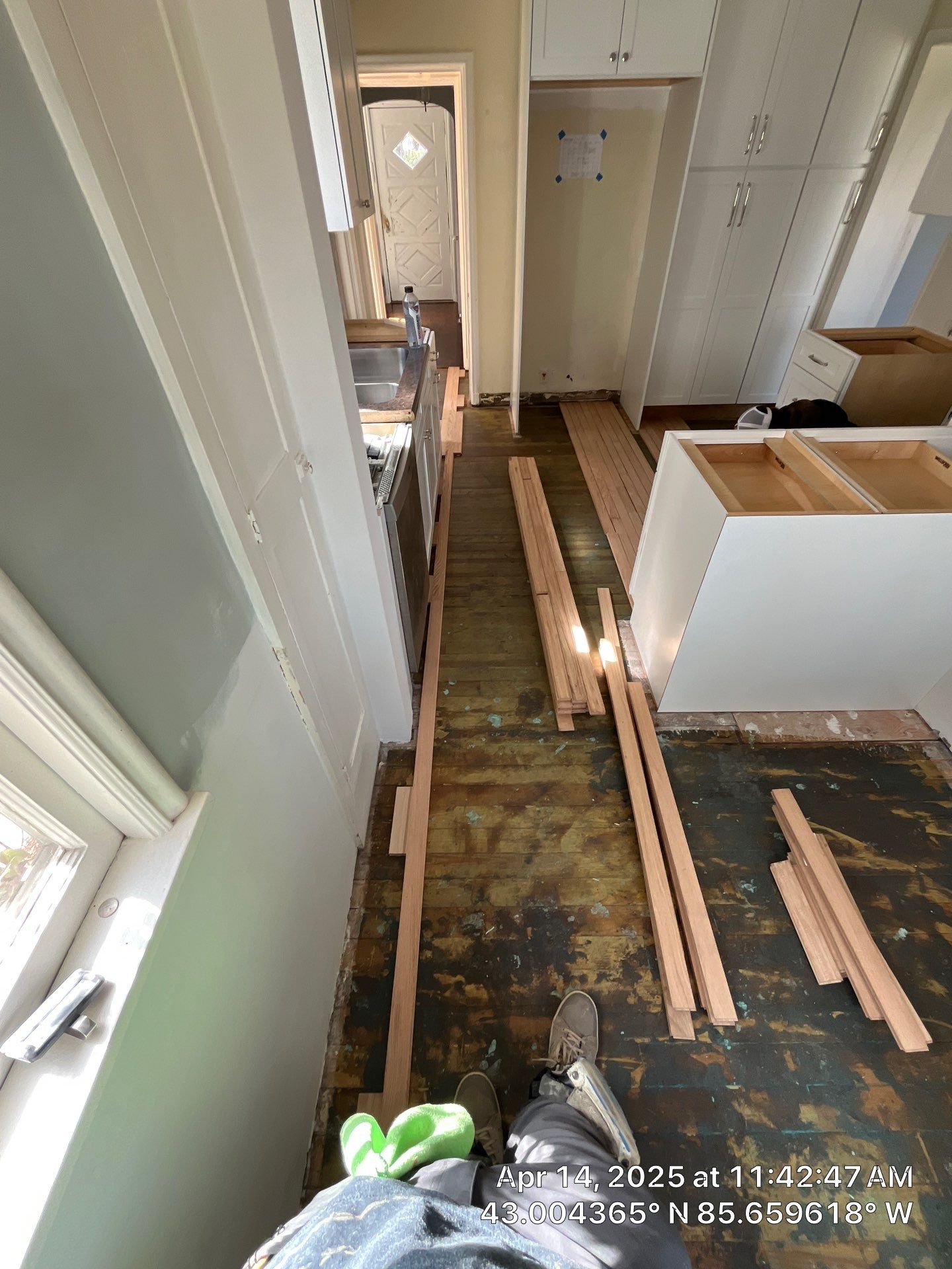 Custom Refinishing on Existing Hardwoods by RTBaldwin Hardwood Floors