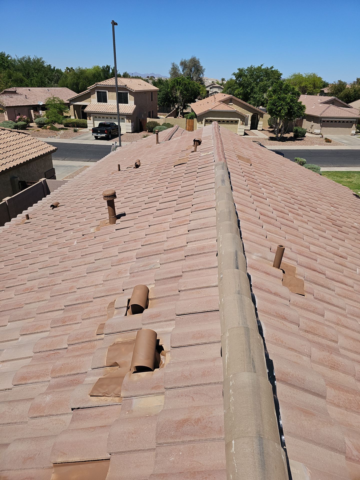 Concrete Tile Refelt by Weather-Tite Exteriors LLC
