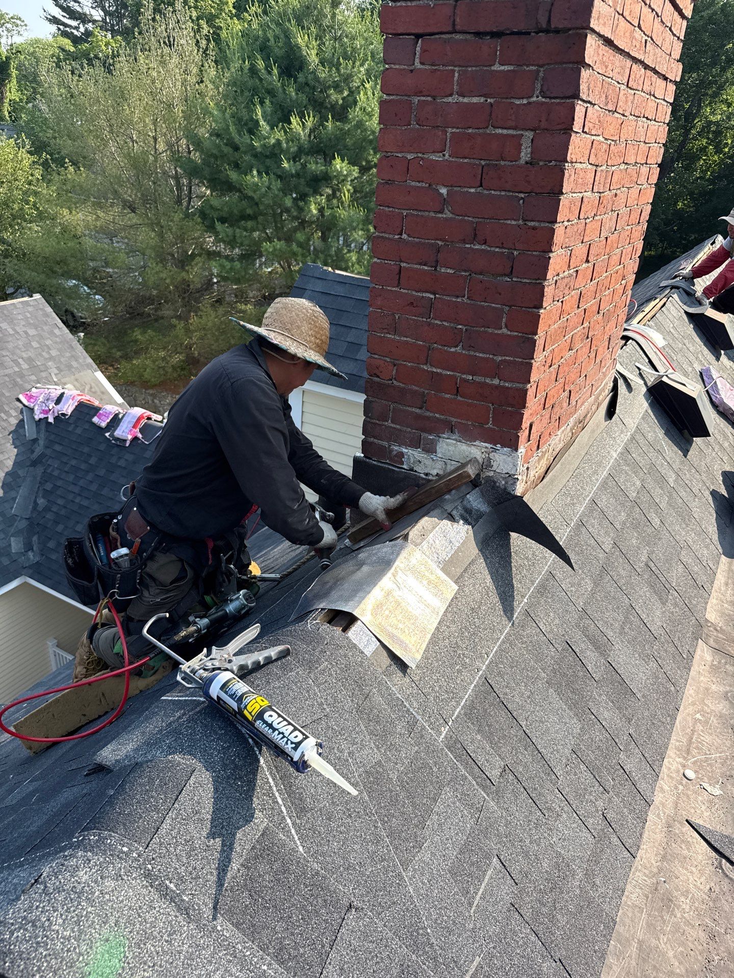 Full Roof Replacement & EPDM Restoration – North Andover, MA by Mighty Dog Roofing of Greater Middlesex County