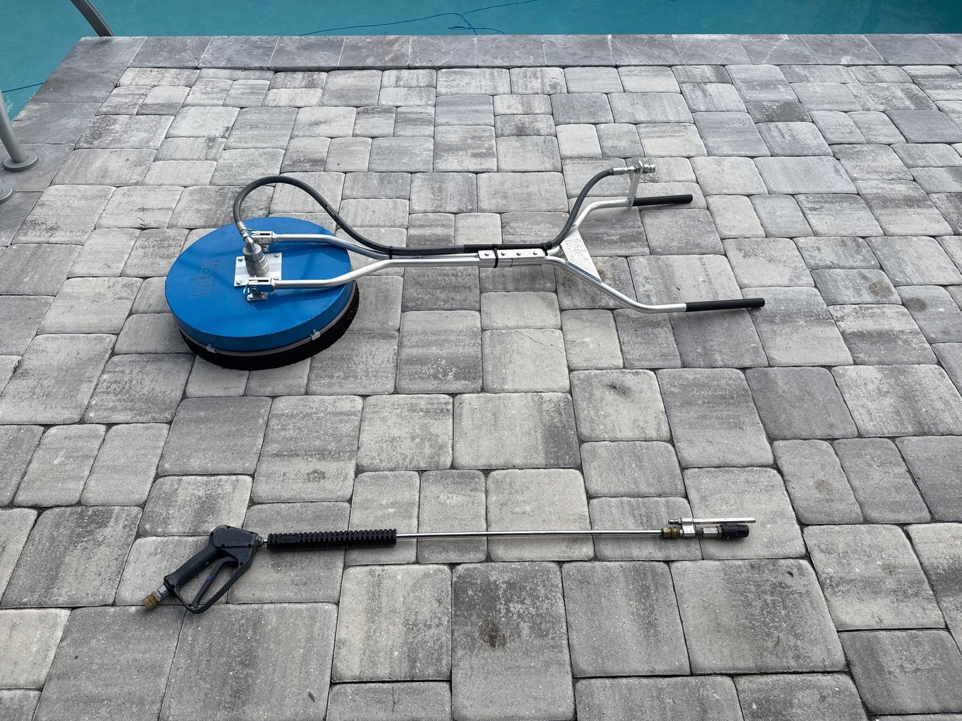 Paver Pool Deck & Screen Enclosure Cleaning – North River Ranch, Parrish, FL by Sunshine AquaWash