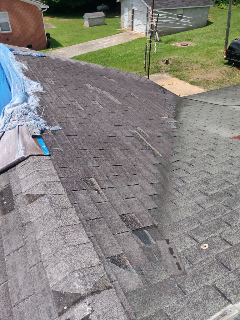 Re-roof by American Roofing NC