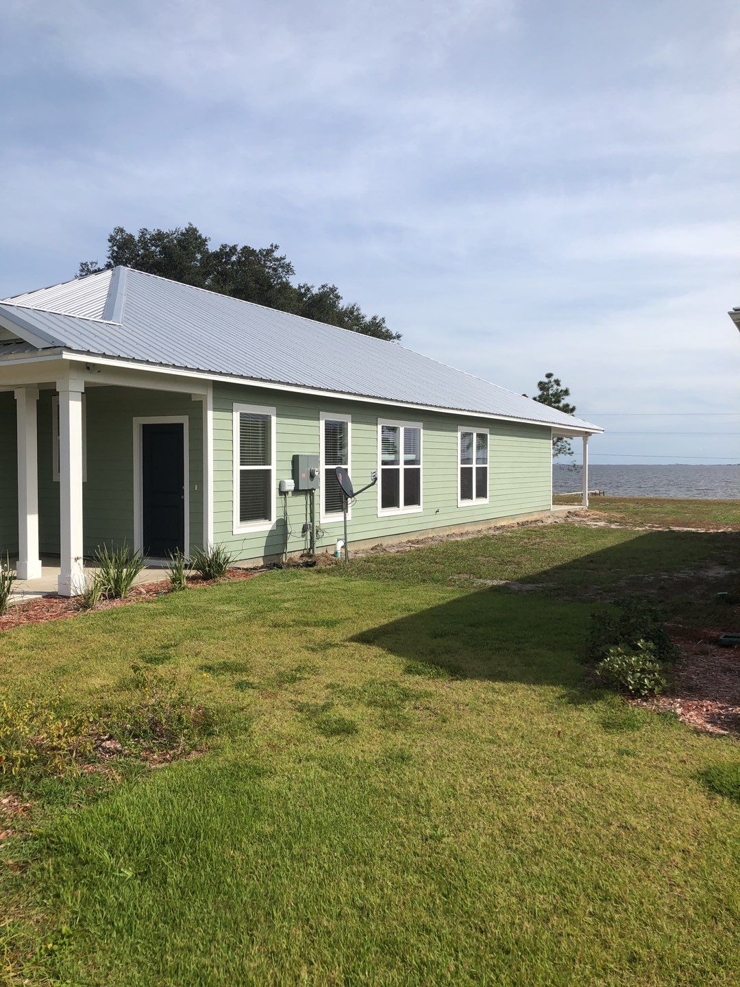 White K-Style Gutter Installation by Gutter Professors
