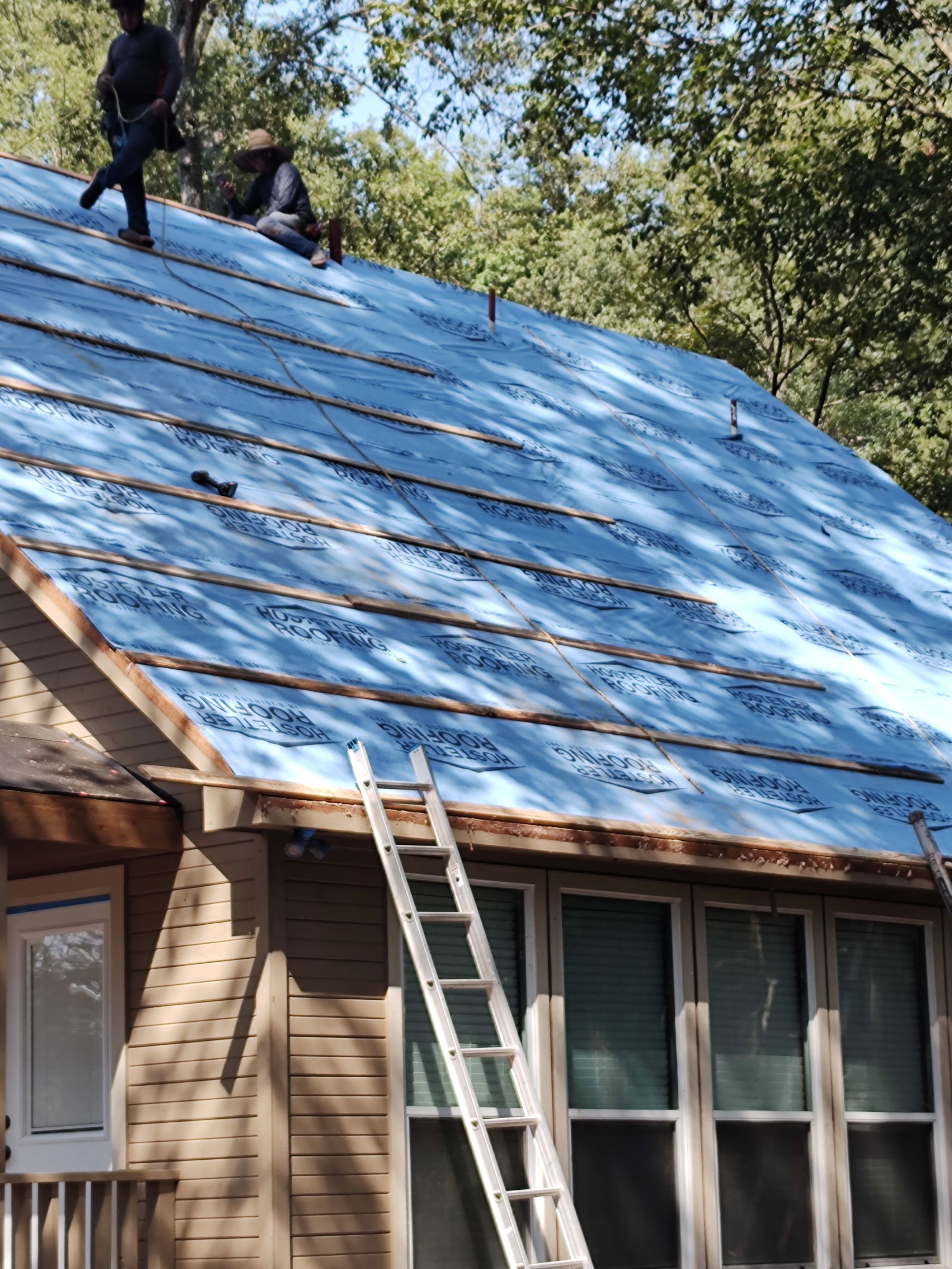 Metal Roof Replacement: 26 GA. Residential Metal Panel by Hostetler Roofing