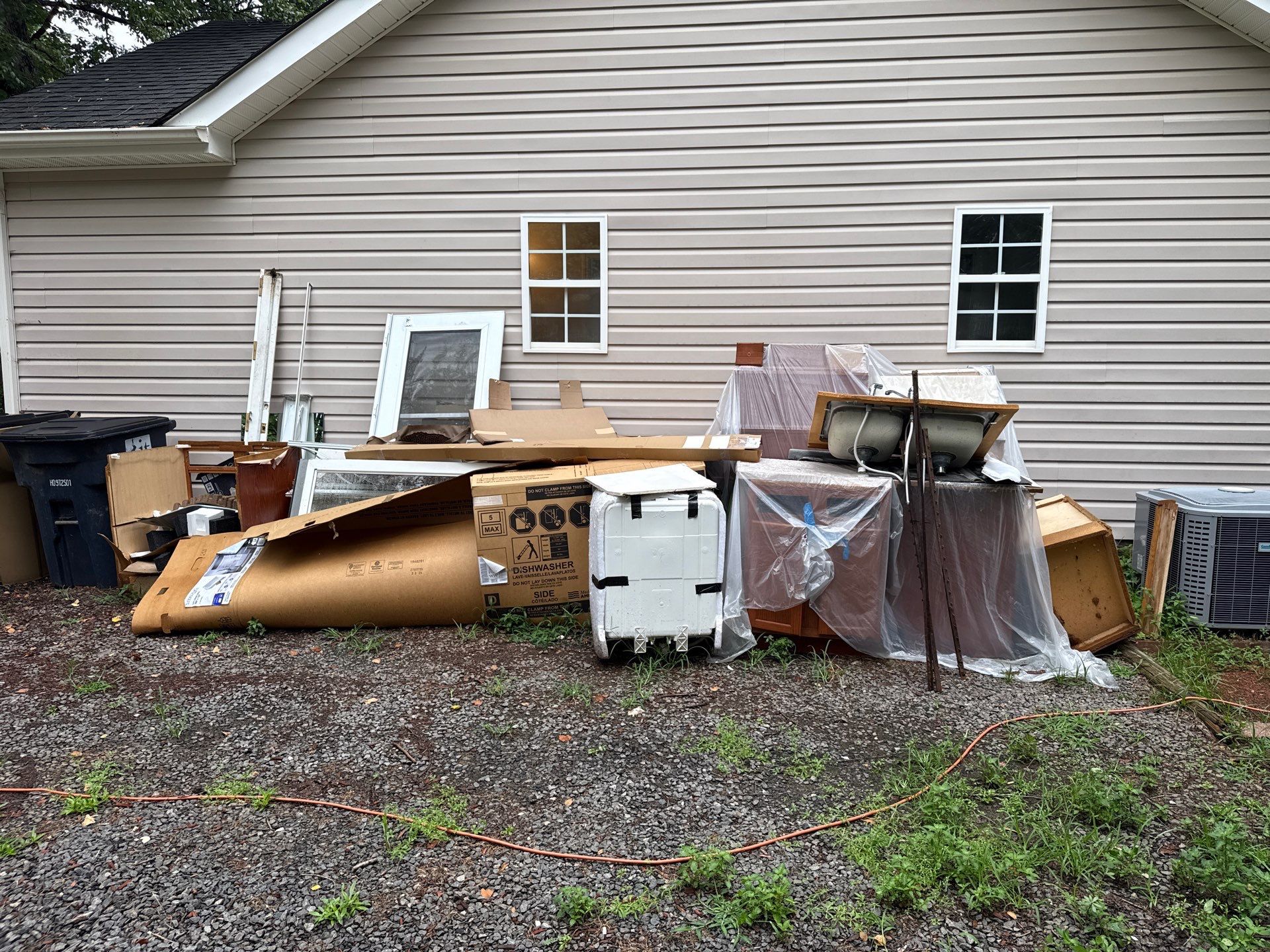 Project in Indian Trail by Badger Hauling