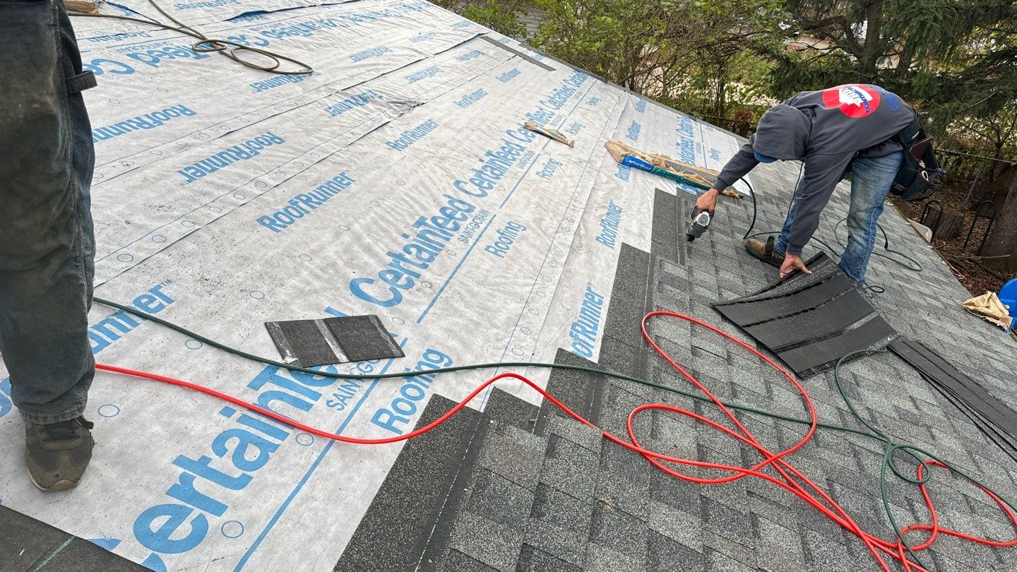 Roof Replacement using CertainTeed Landmark by 180 Contractors