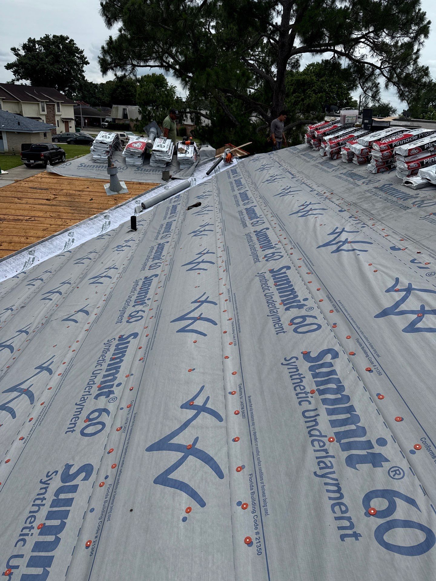 Project in Terrytown by Robertson Roofing & Siding Inc