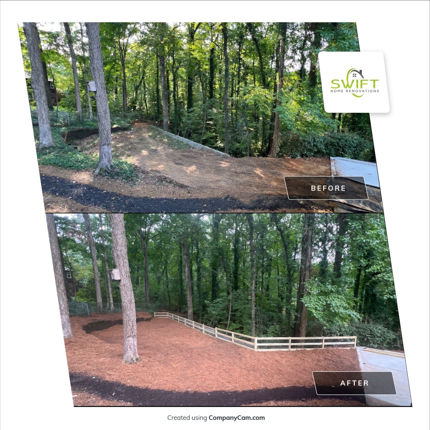 Full Interior and Exterior Home Renovation with Finished Basement in Marietta by Swift Home Renovations