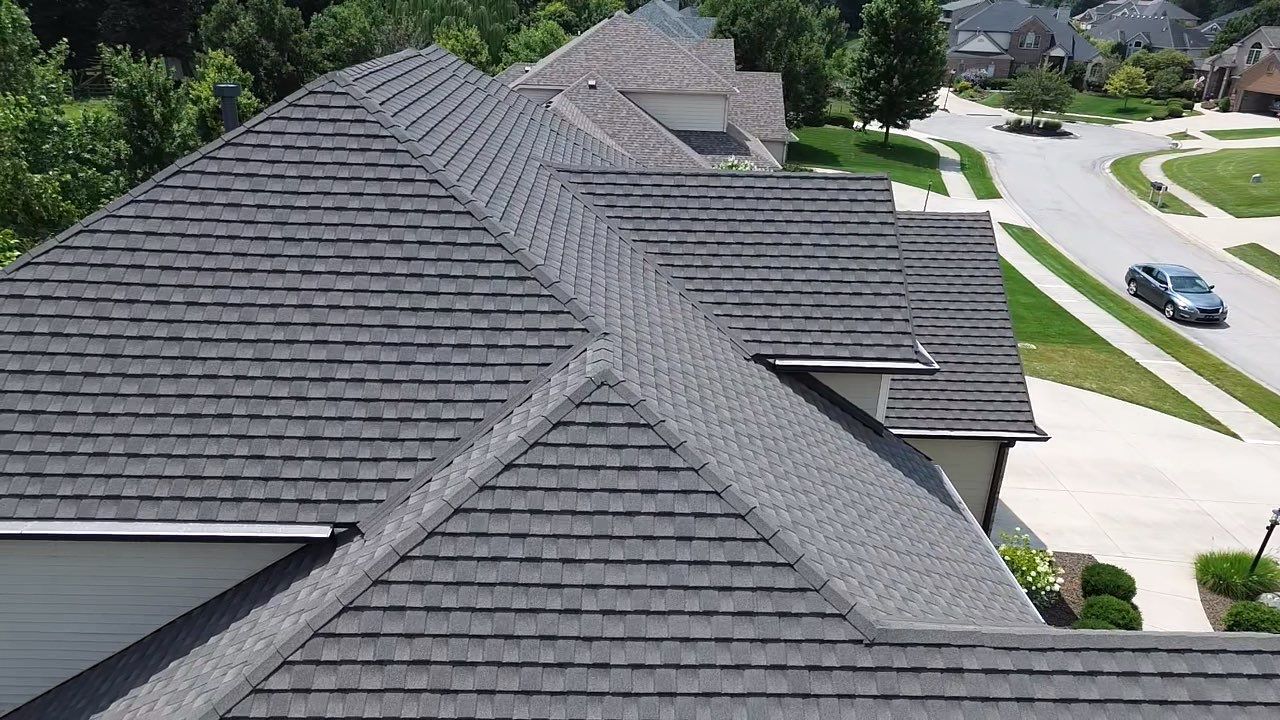 HOA Approved Stone Coated Metal Shingle Project in Fort Wayne, IN by 4Ever Metal Roofing