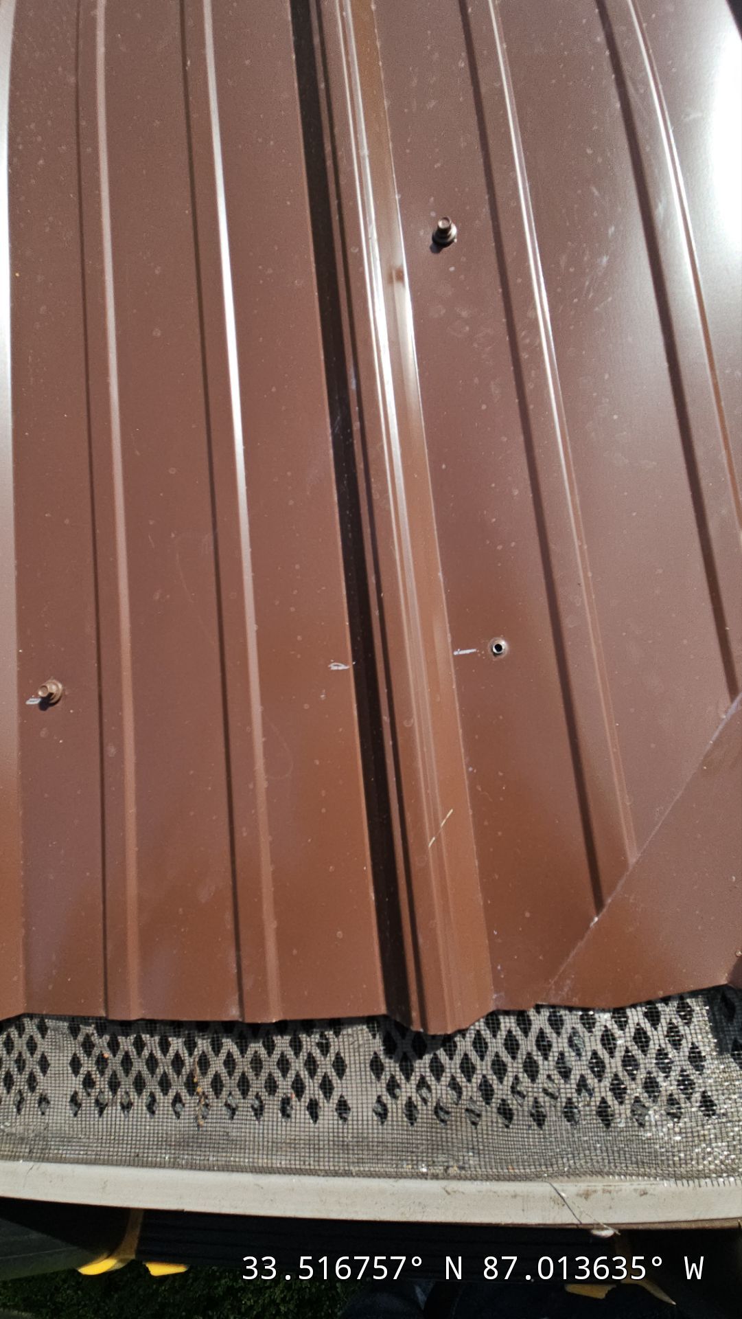 Metal Roof Replacement in Sylvan Springs (Brown) by The Roofing Dudes