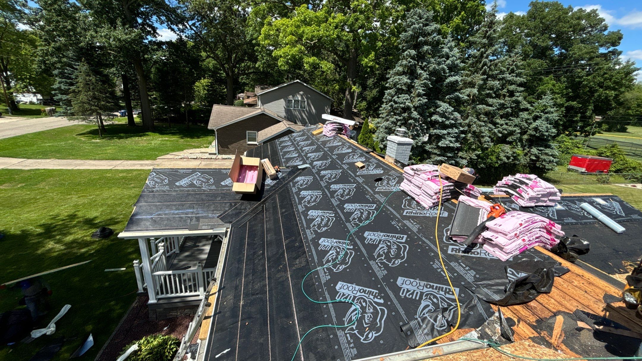 Roof Replacement using Owens Corning by 180 Contractors