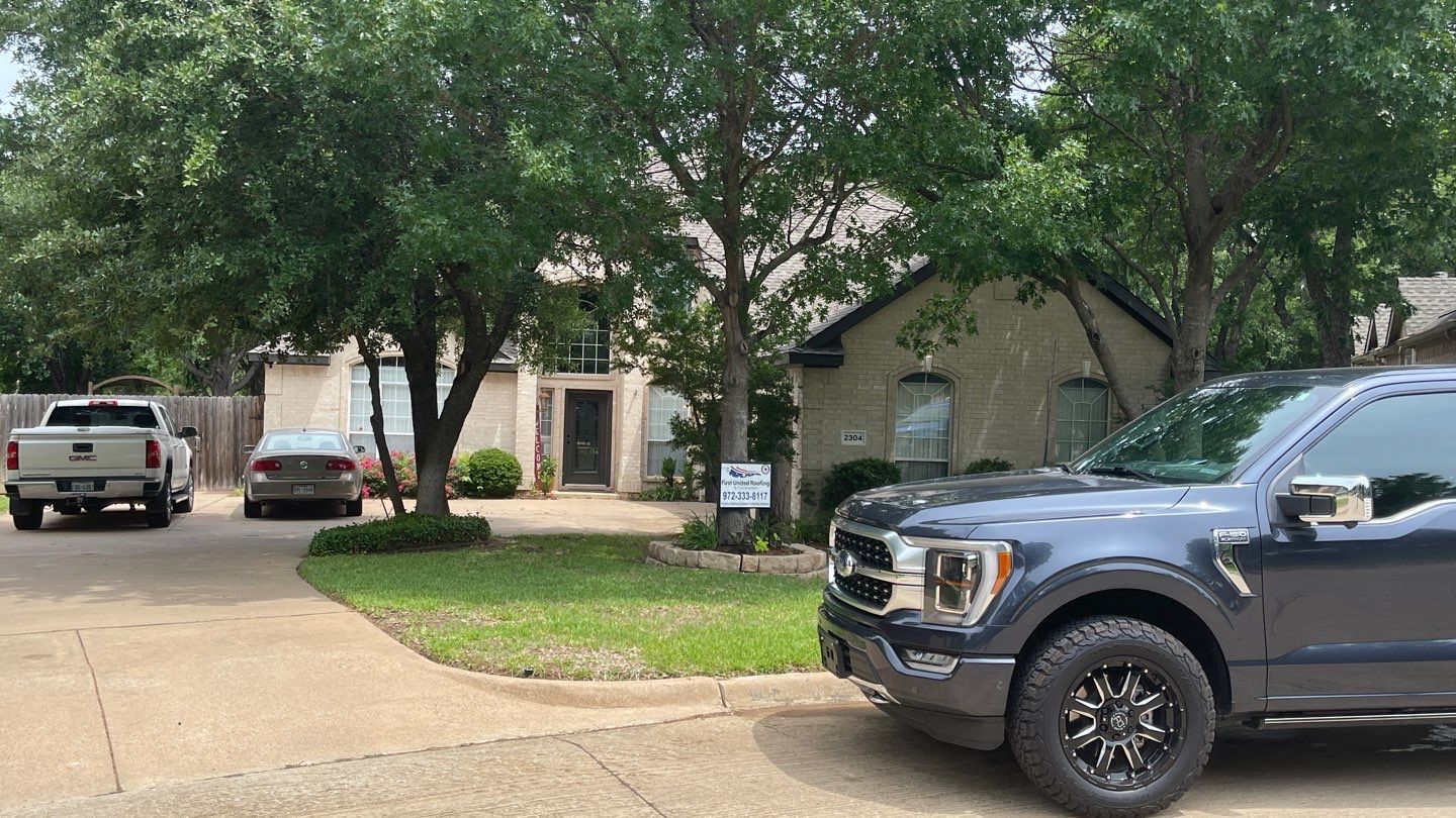Full Exterior Remodel (Roofing, painting, Gutters) & Interior Damage Repair & Painting by First United Roofing & Construction