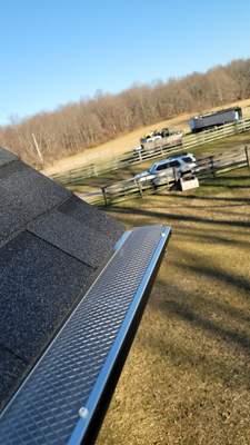 Gutter Guard Installation 