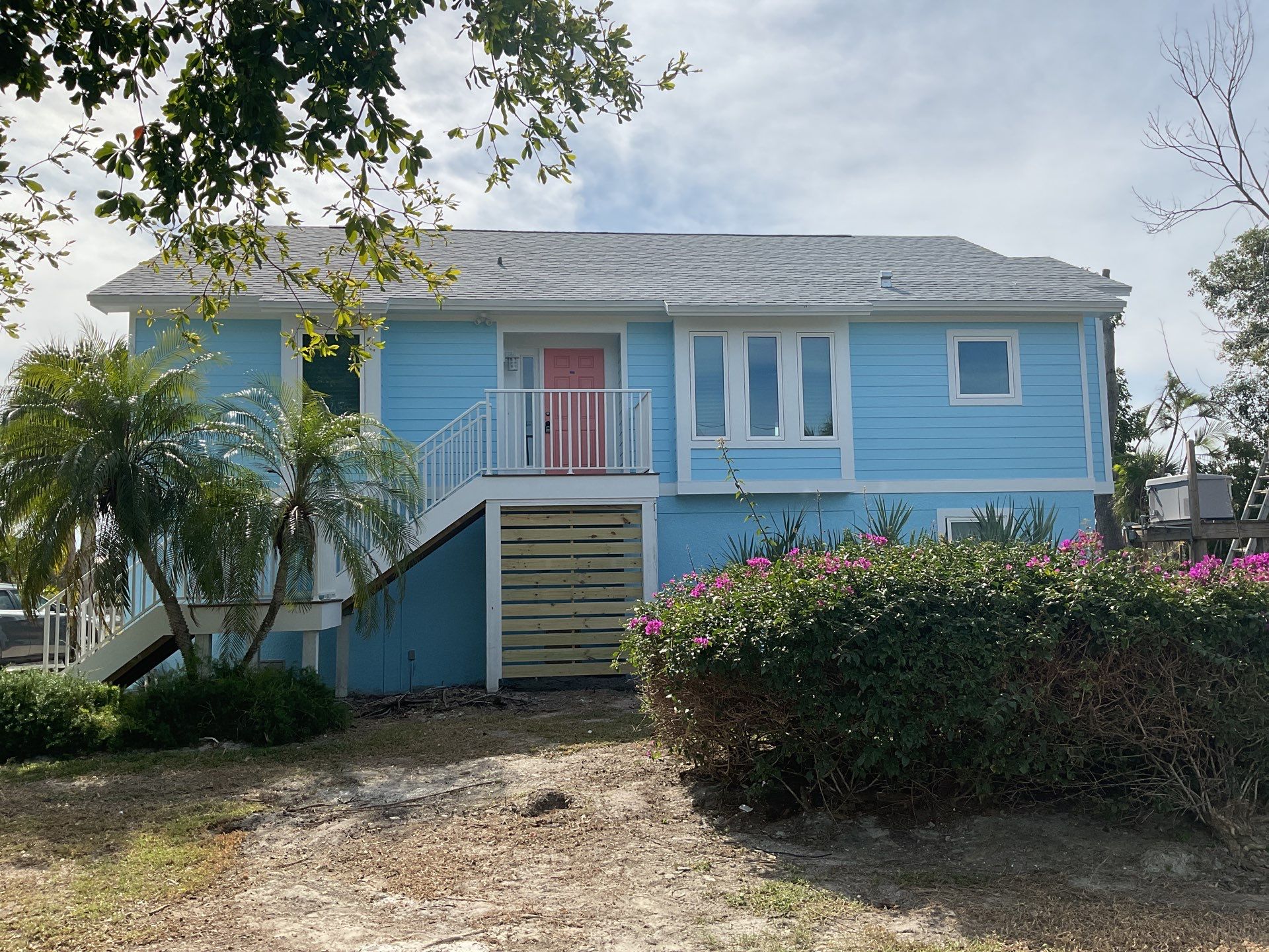 3X4 Elbow Downspouts in Sanibel FL by Gutter Professors