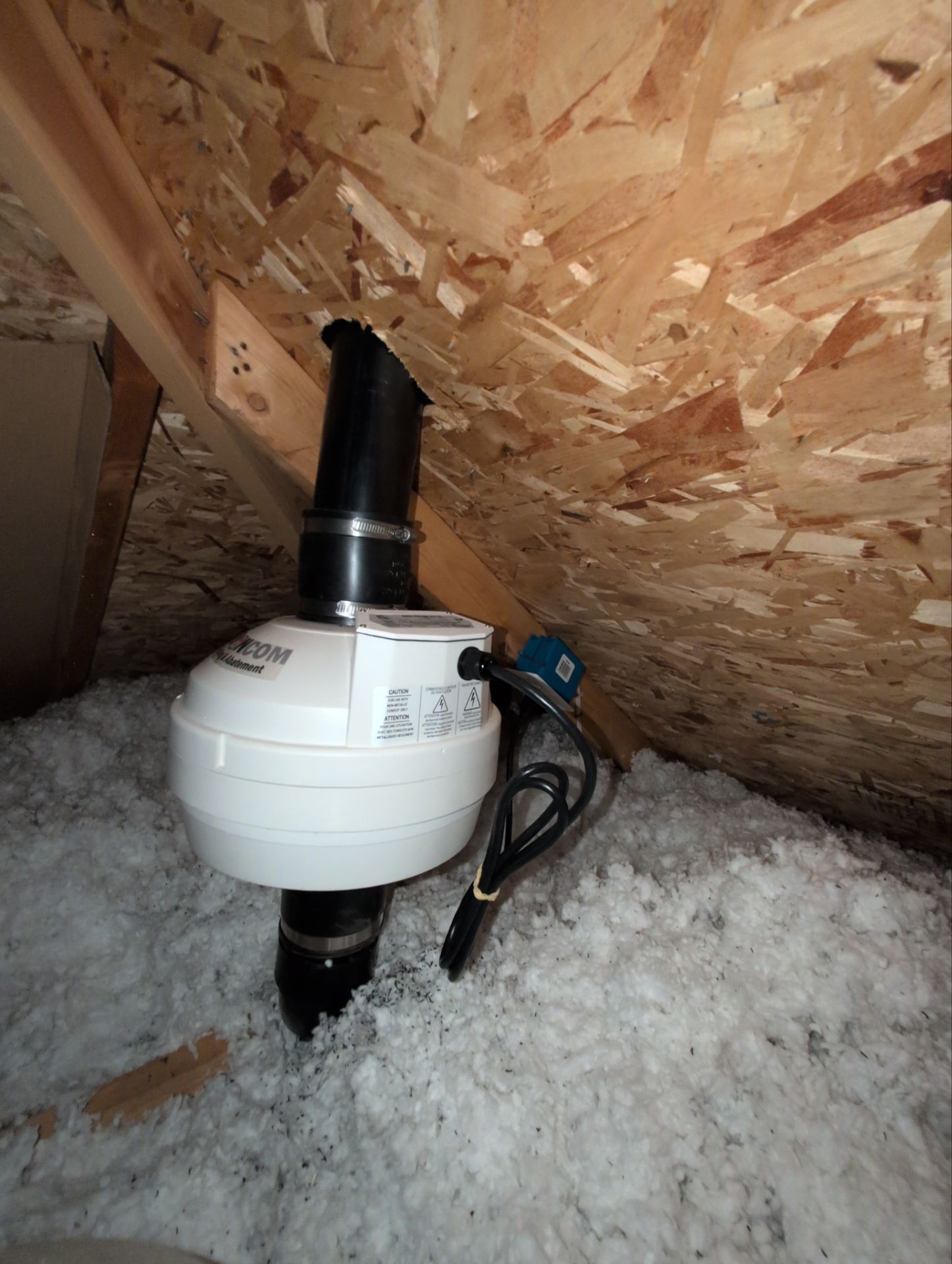 Sub Slab Radon Mitigation System by JustRadon.Com