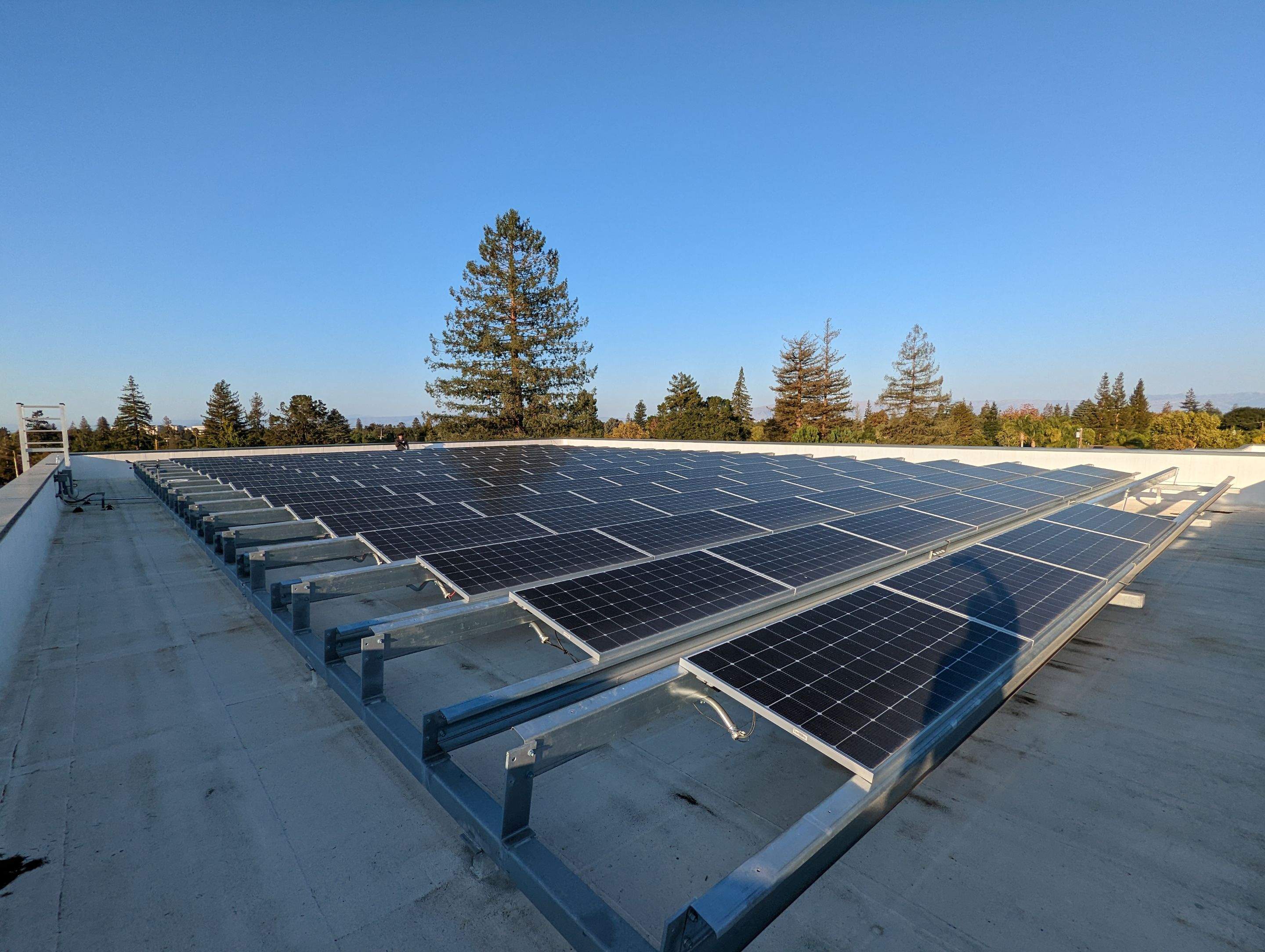 Los Alots Commercial Solar Panel Cleaning by All One Solar Shine