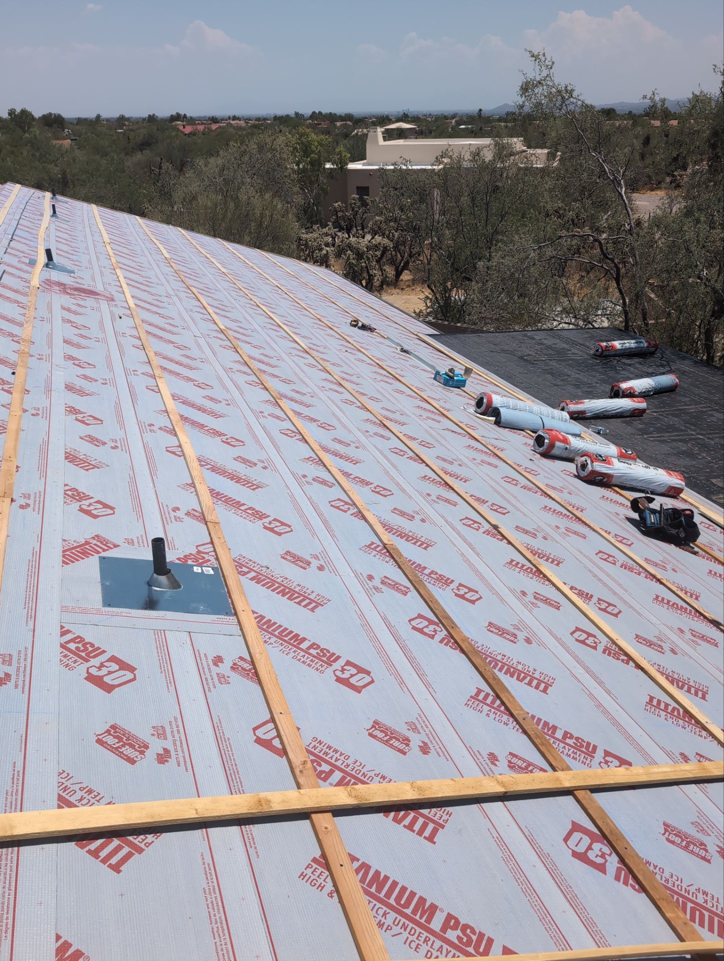 Galvanized Steel Exposed Fastener by Reimagine Roofing