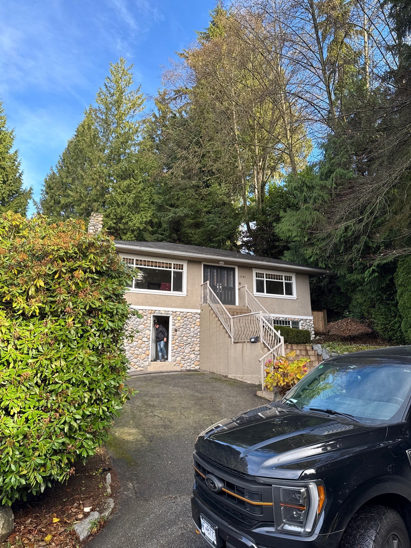 Leaf removal by YVR Construction Group