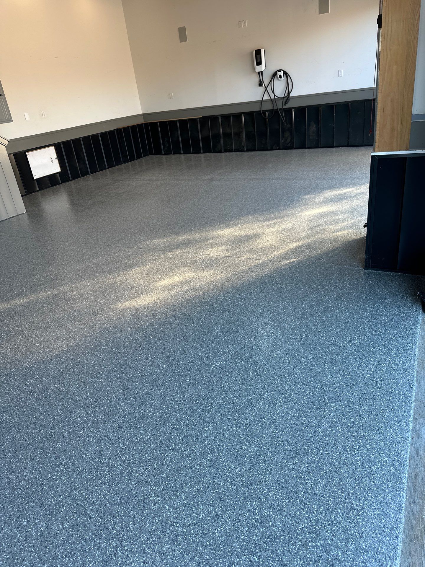 Garage Floor Coating using Thyme by My Garage Floor Guys