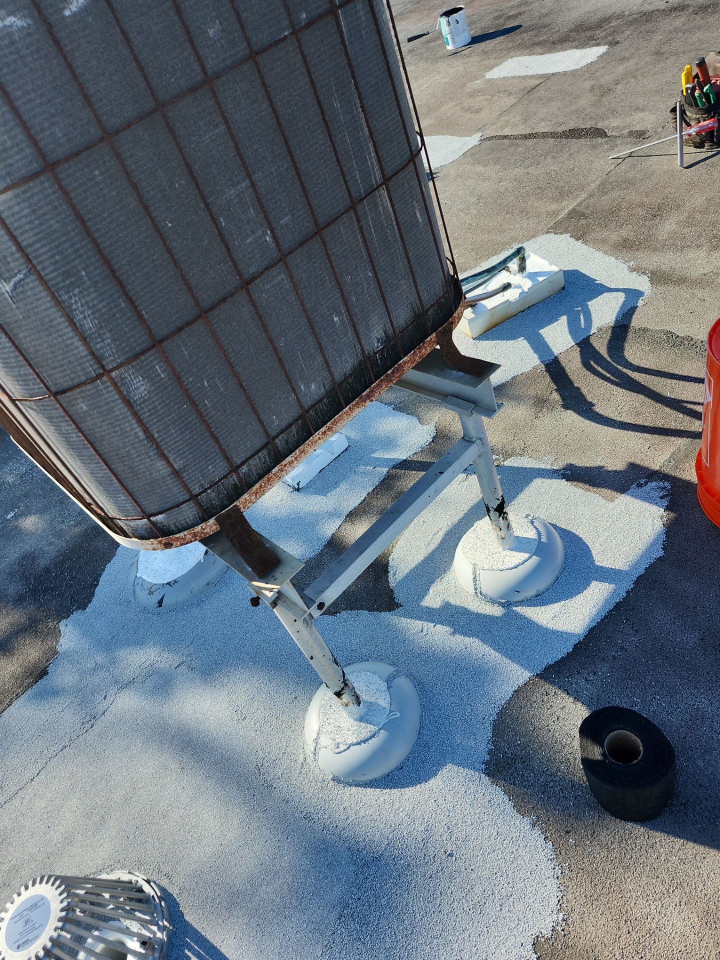 Flat Roof Repair on Commercial building in Fort Lauderdale by Aastro Roofing