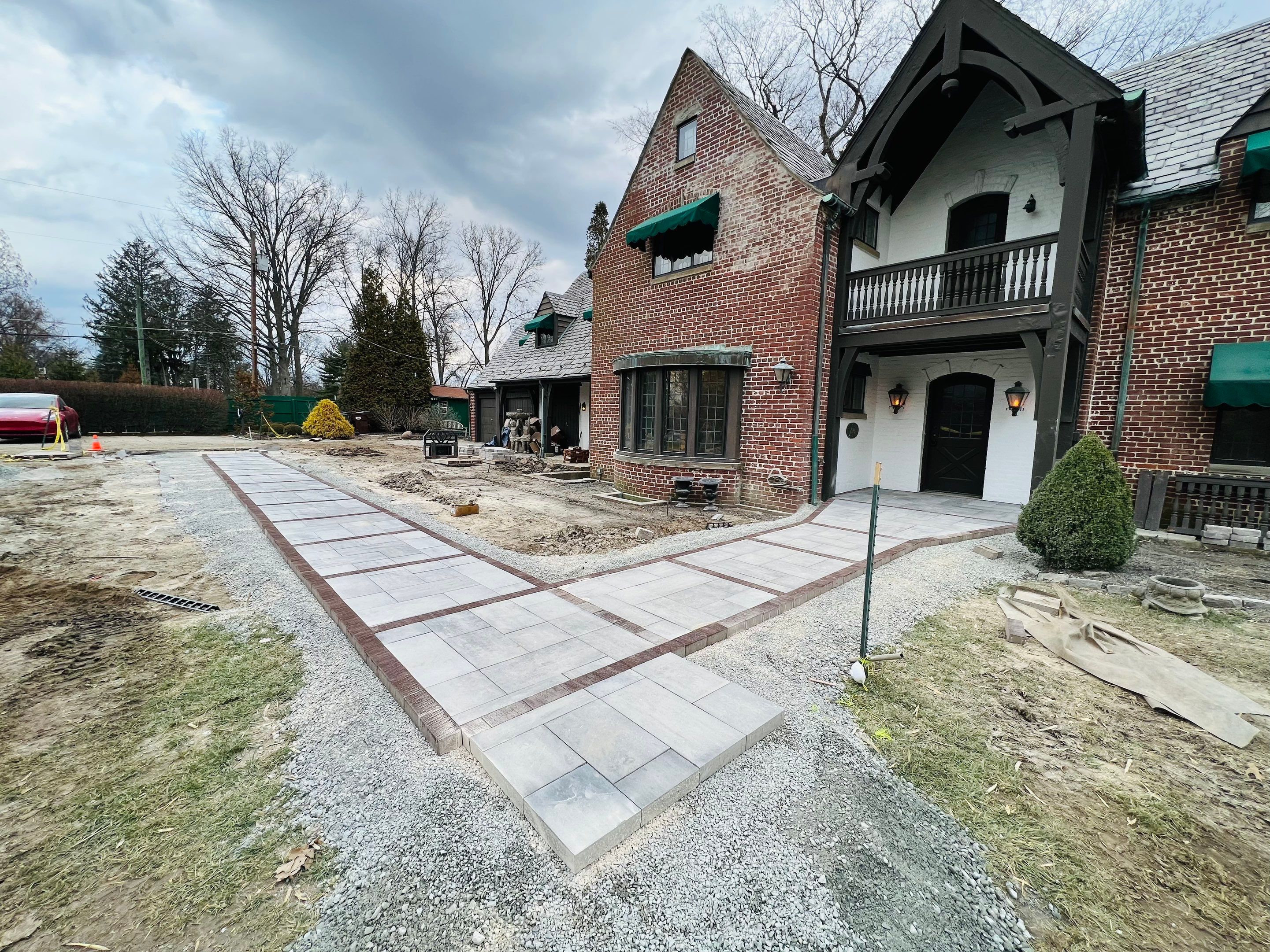 Hardscape Design & Install using Unilock Products by Reisenberg’s Lawn & Landscape, LLC