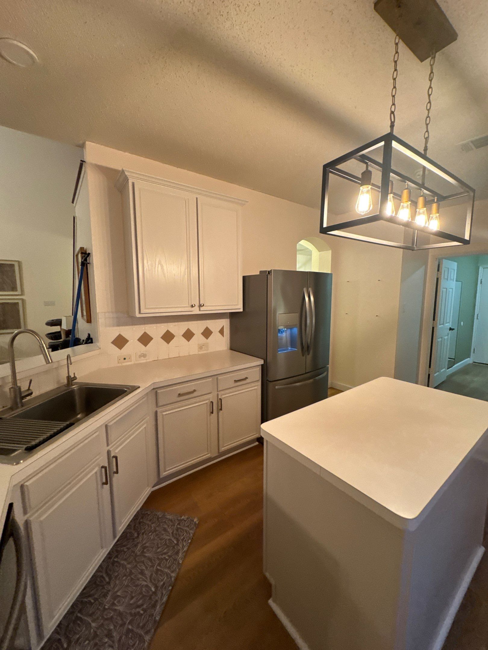 10-Day Luxury Kitchen: Custom Artistry & Waterfall Island Elegance by Tibi Soli LLC