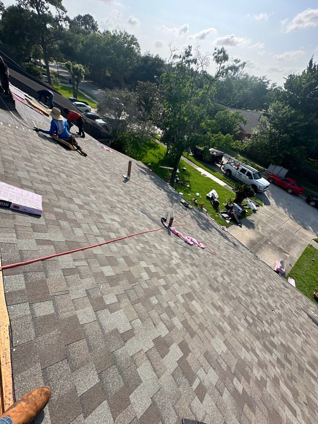 Residential Roofing Installation using Owen's Corning Duration (Lifetime) Shingles by Roof Repair Company