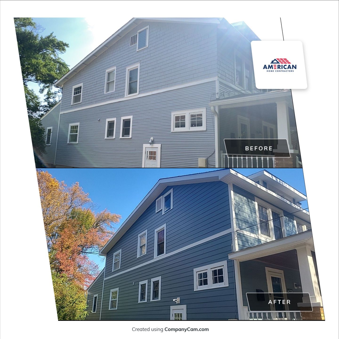 James Hardie Siding/Trim in University Park, MD by American Home Contractors