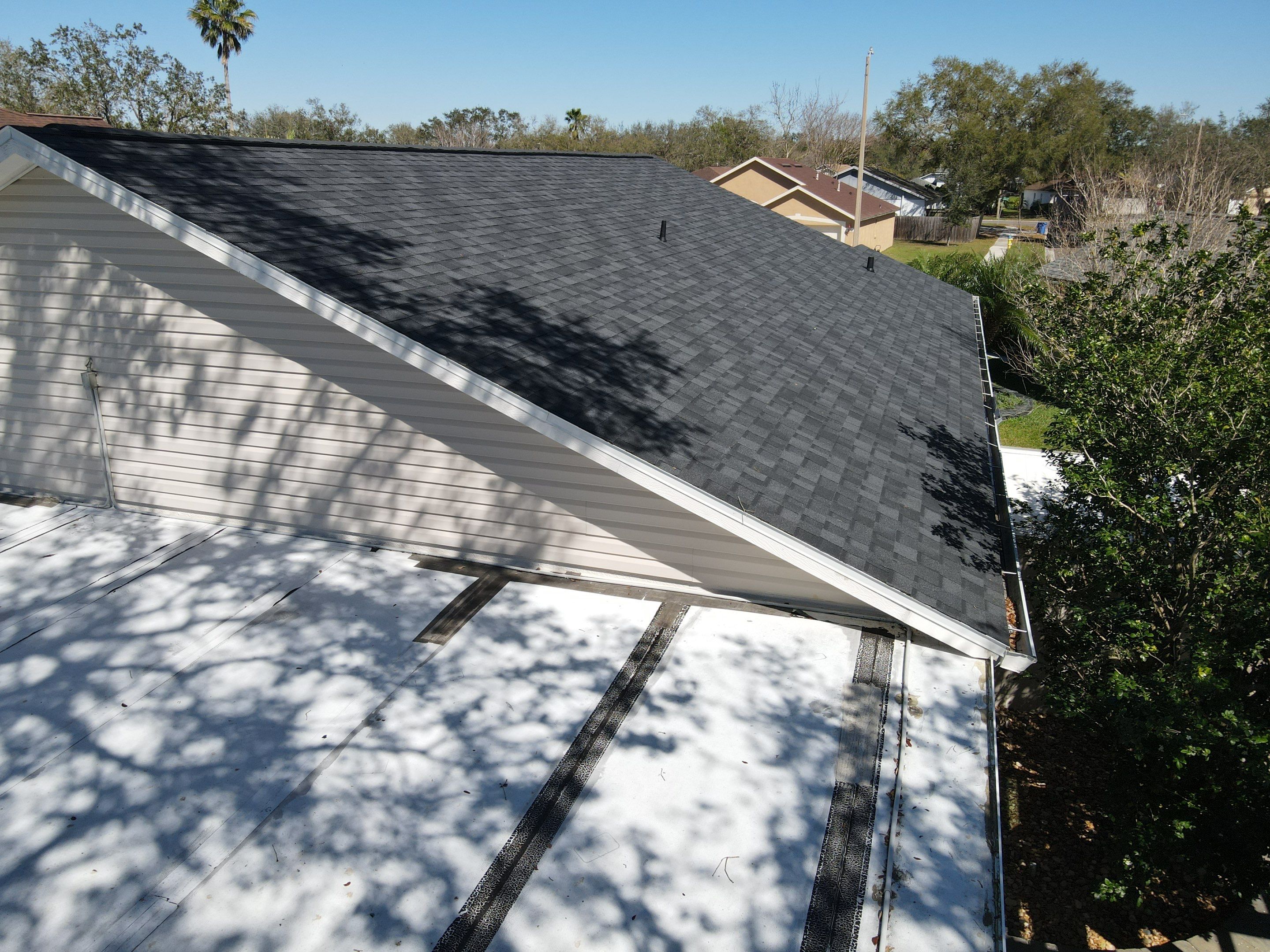 Roof replacement in Brandon, FL. by Steadfast Roofing