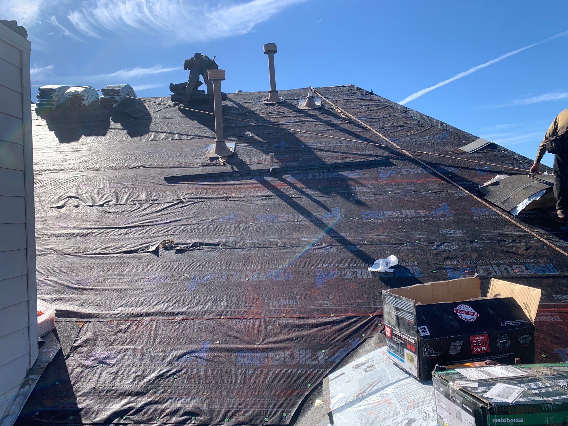 Hail Damage Restoration and Asphalt Shingle Roof Replacement in Austin by Caliber Restoration LLC